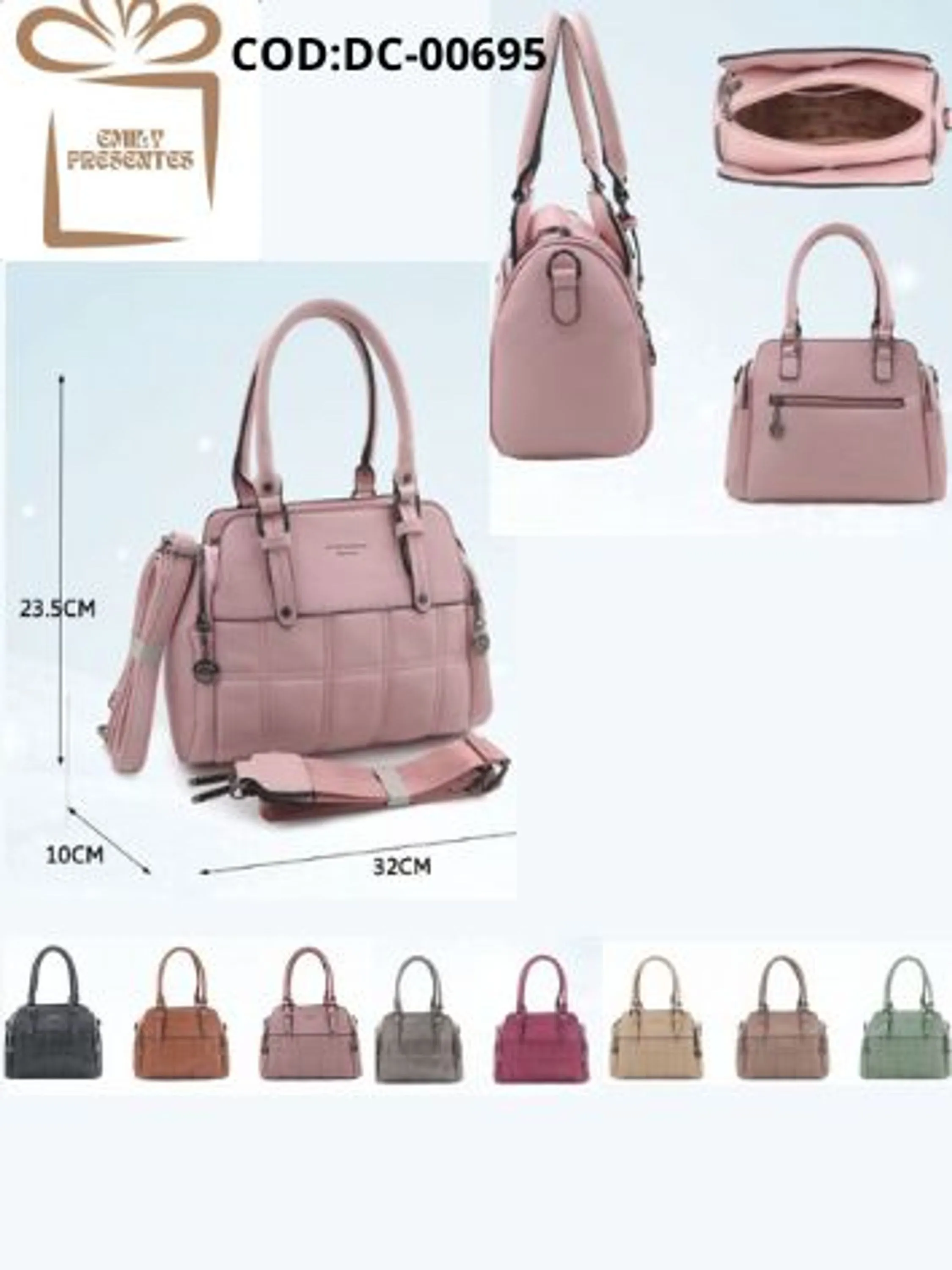 Bolsa Média Feminina-DC-00695