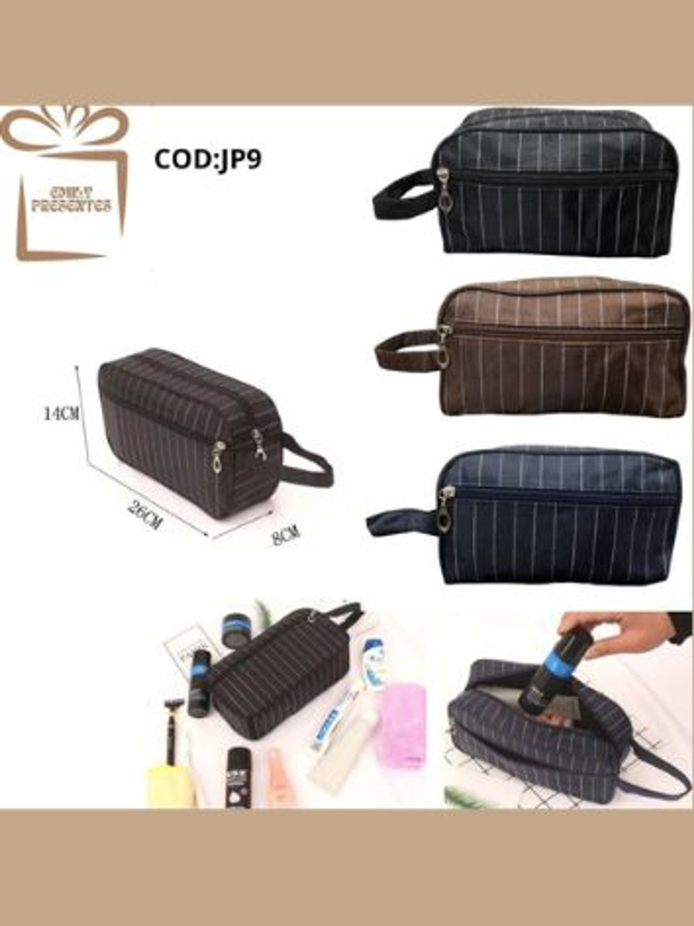 Necessaire Grande Masculina /Listrada-JP9