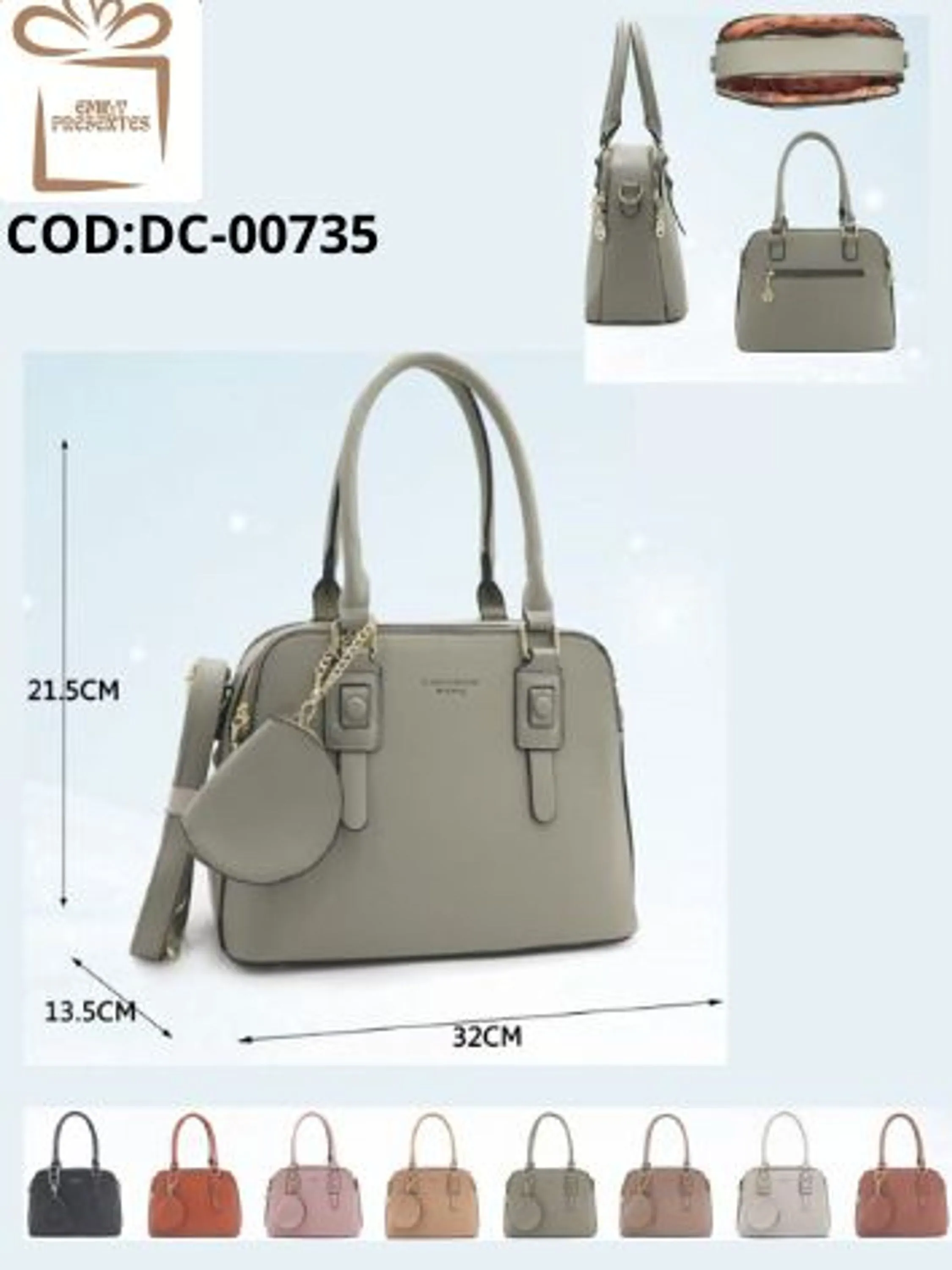 Bolsa Grande Feminina Casual COM Porta Moeda-DC-0735