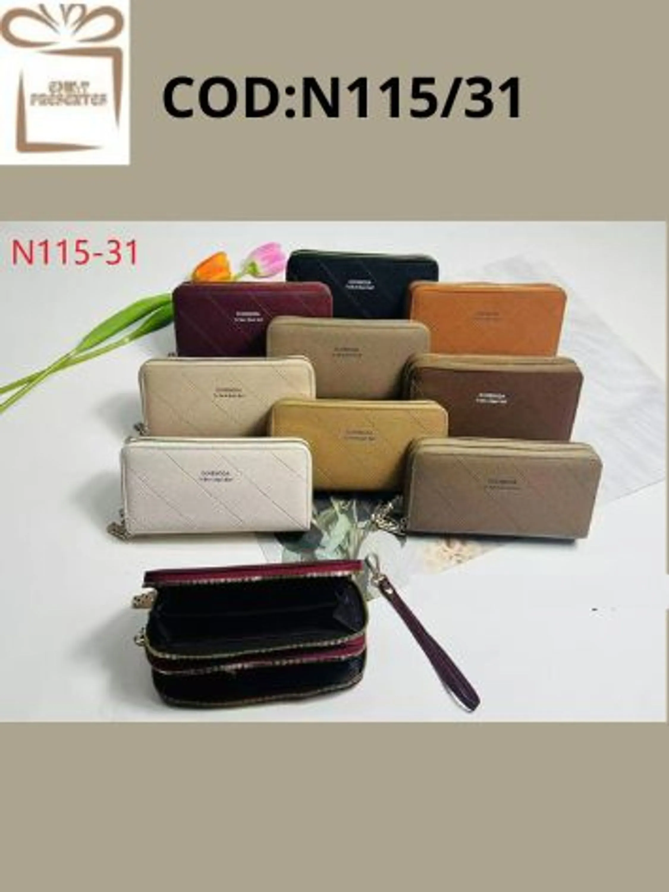 Carteira  Feminina Longo -N115/31
