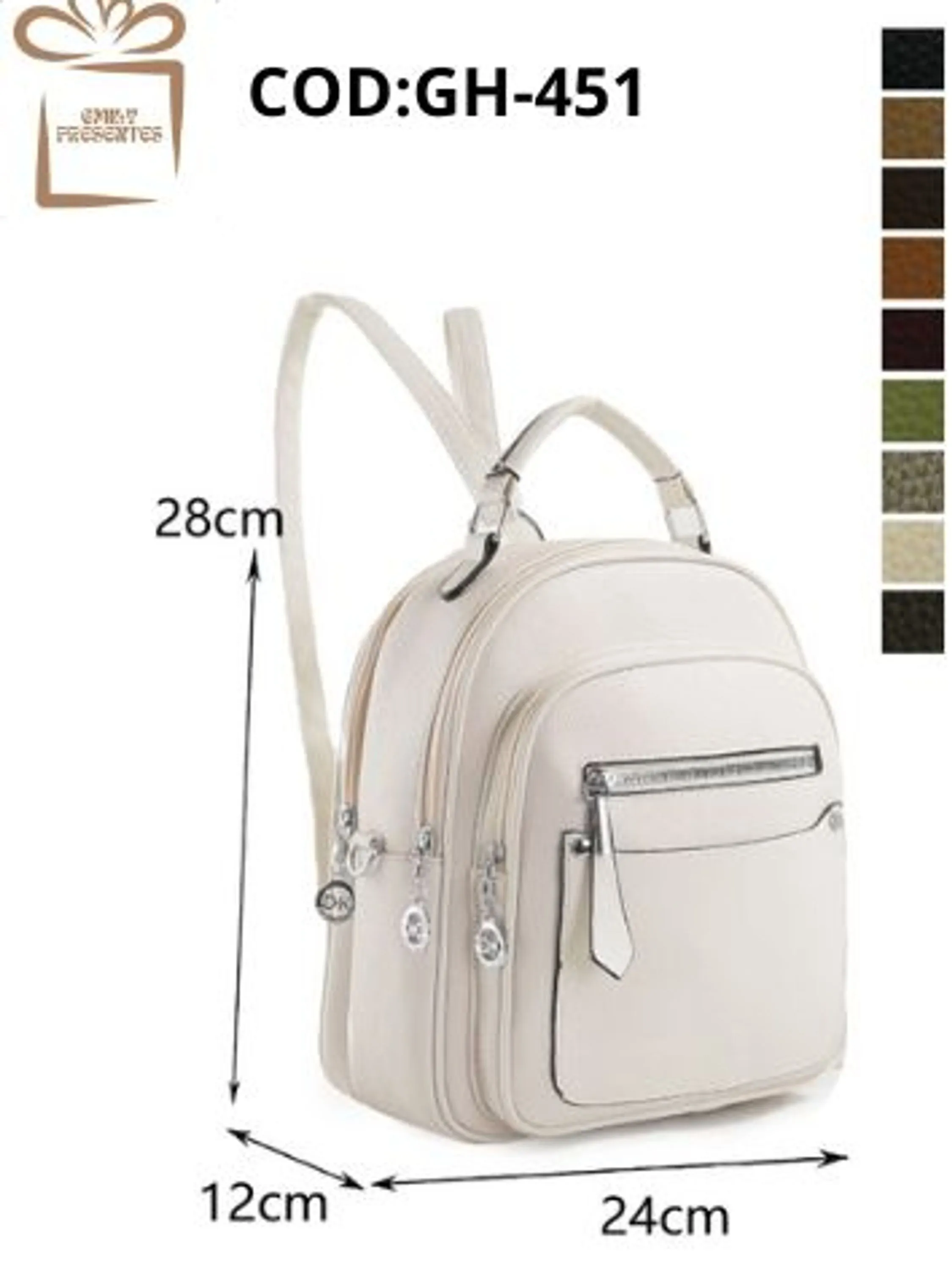 Mochila Feminina Couro PU-GH/451