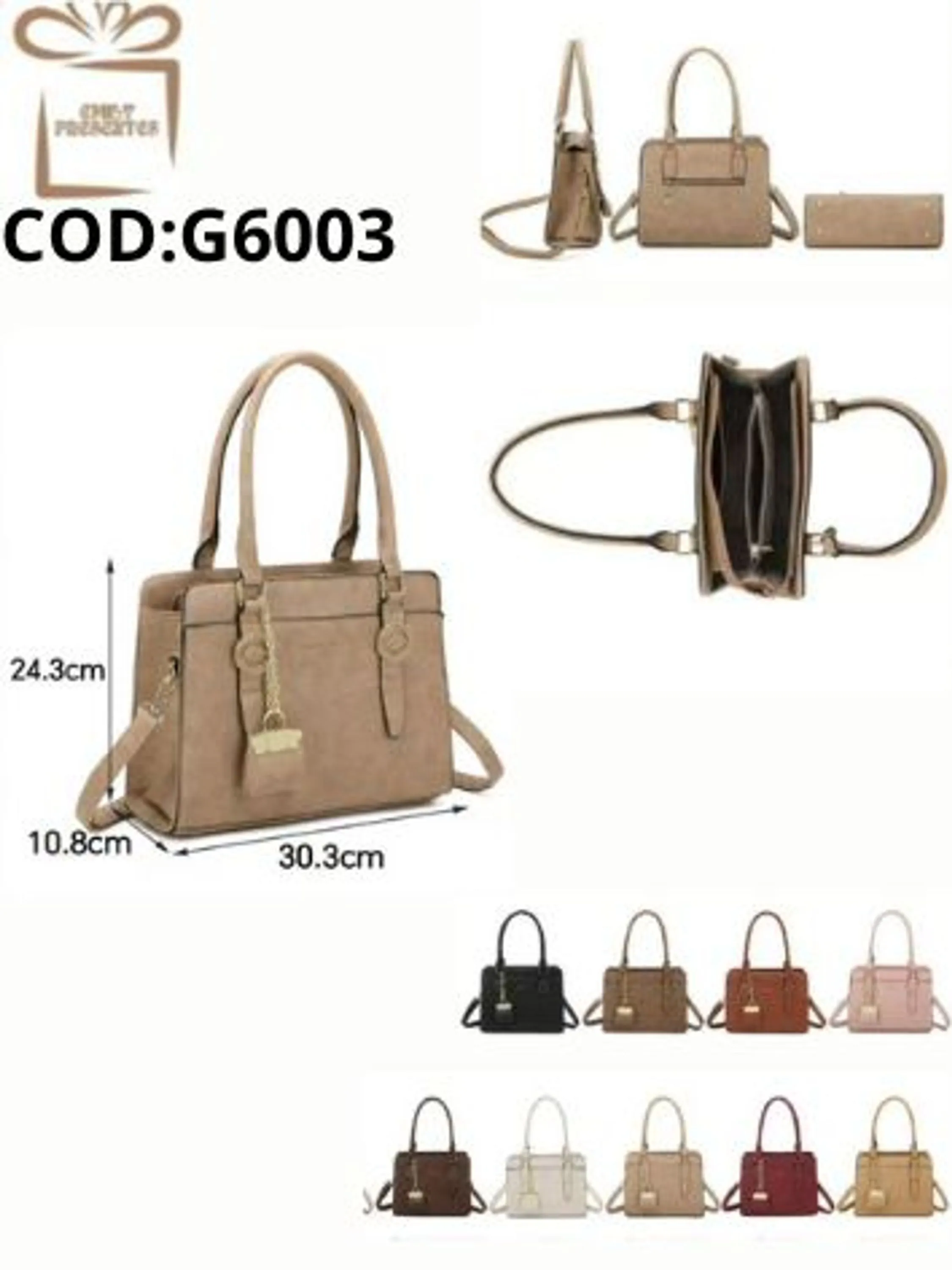Bolsa Feminina Quadrada Casual-G6003