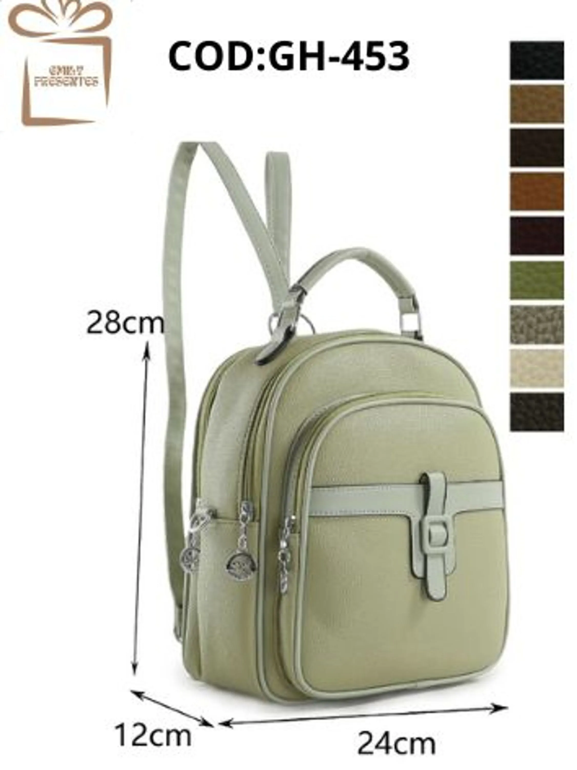 Mochila Feminina Couro PU-GH/453