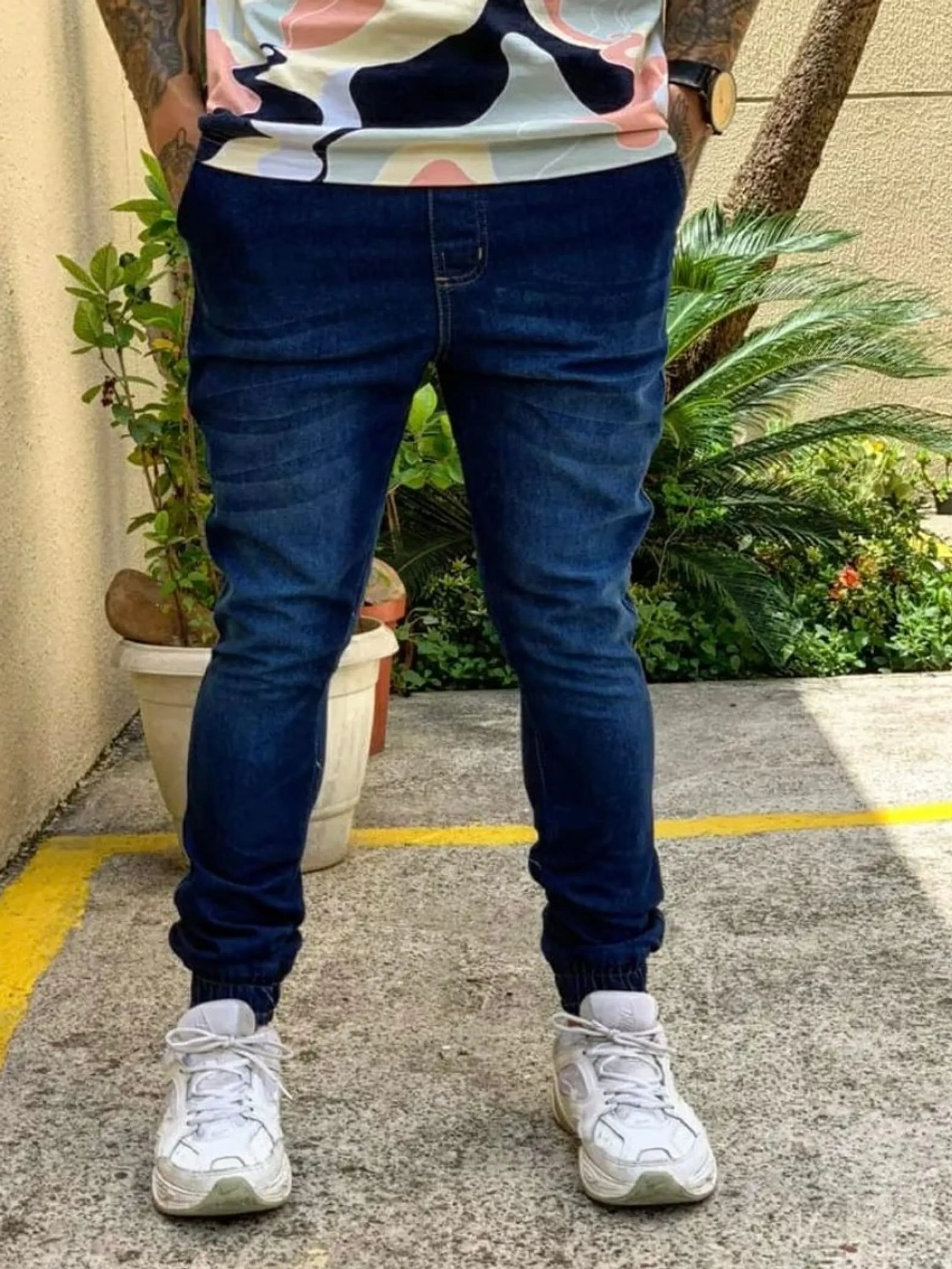 🔵CALÇA MASCULINA JOGUER JEANS LISA🔵