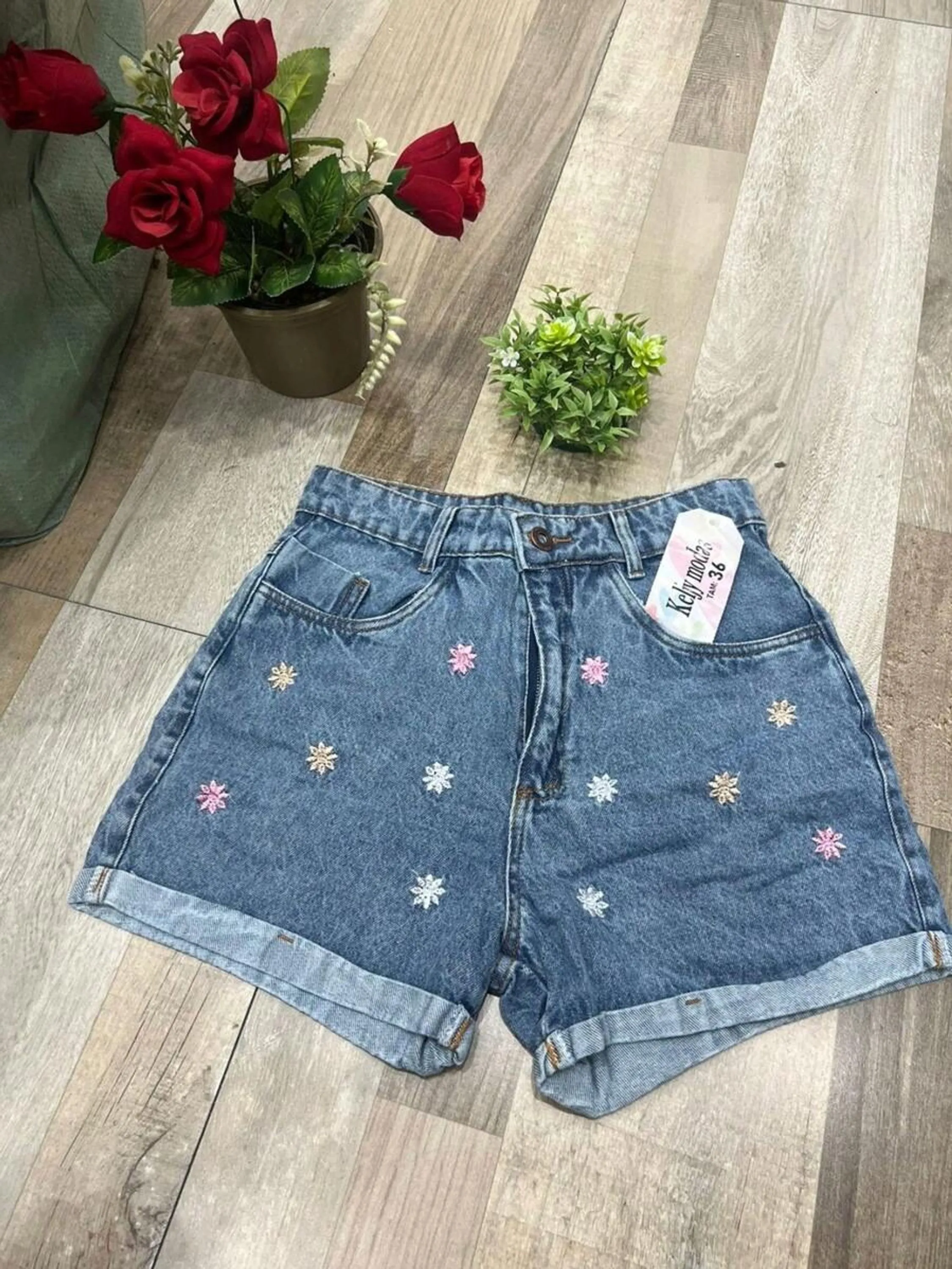 Short jean Flor