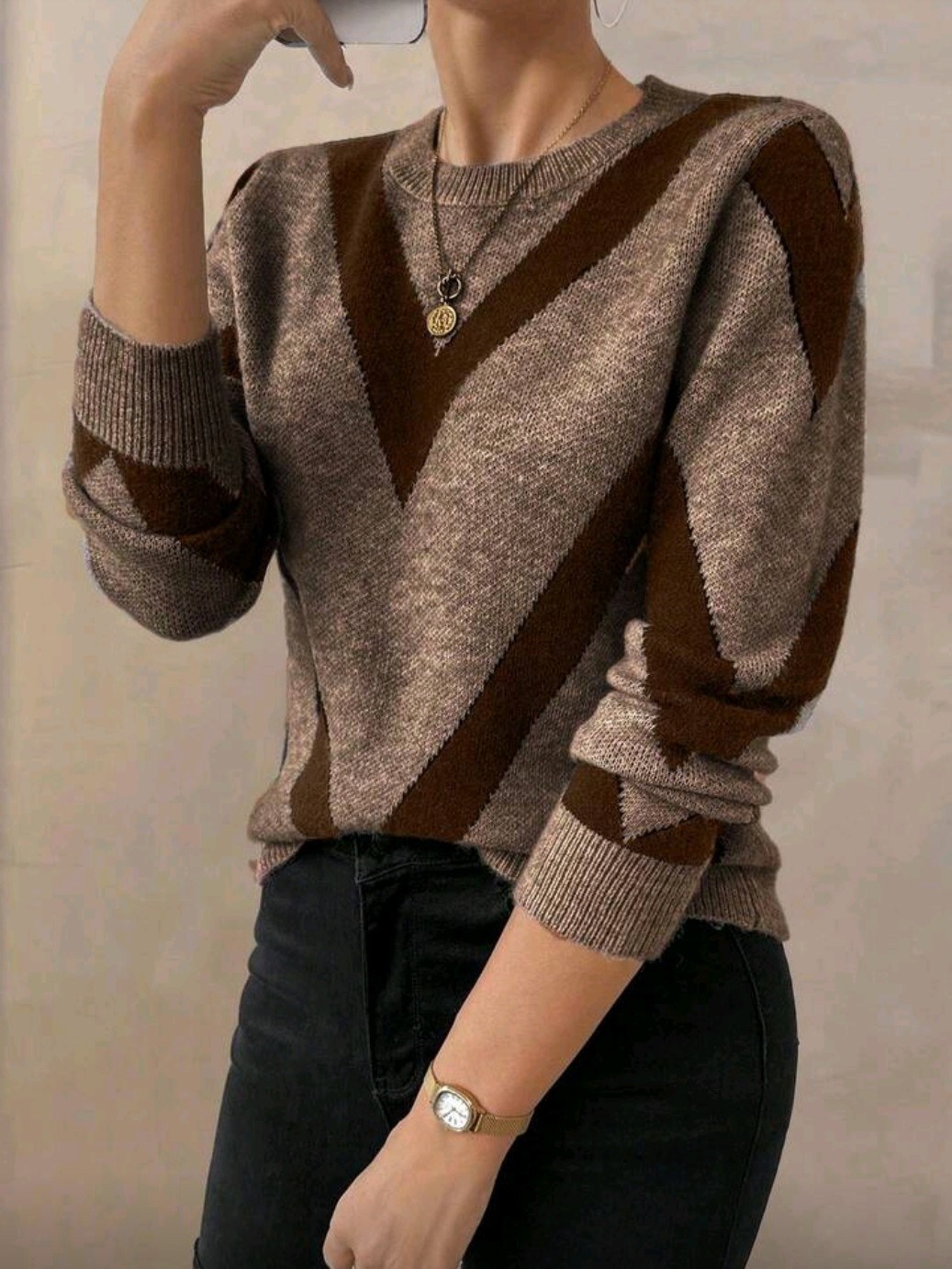 Blusa Detalhe V Modal