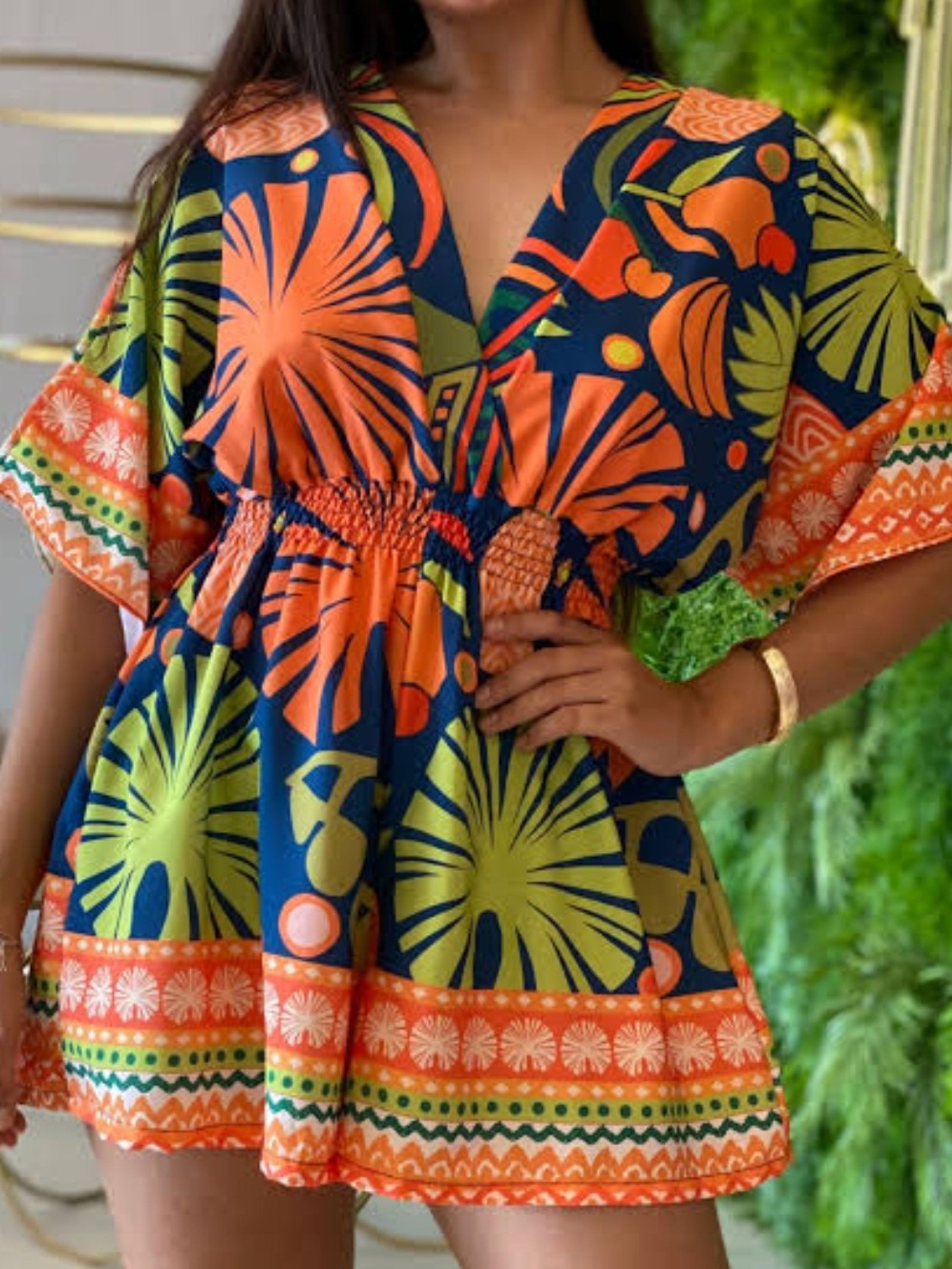 Macaquinho Morcego Estampado