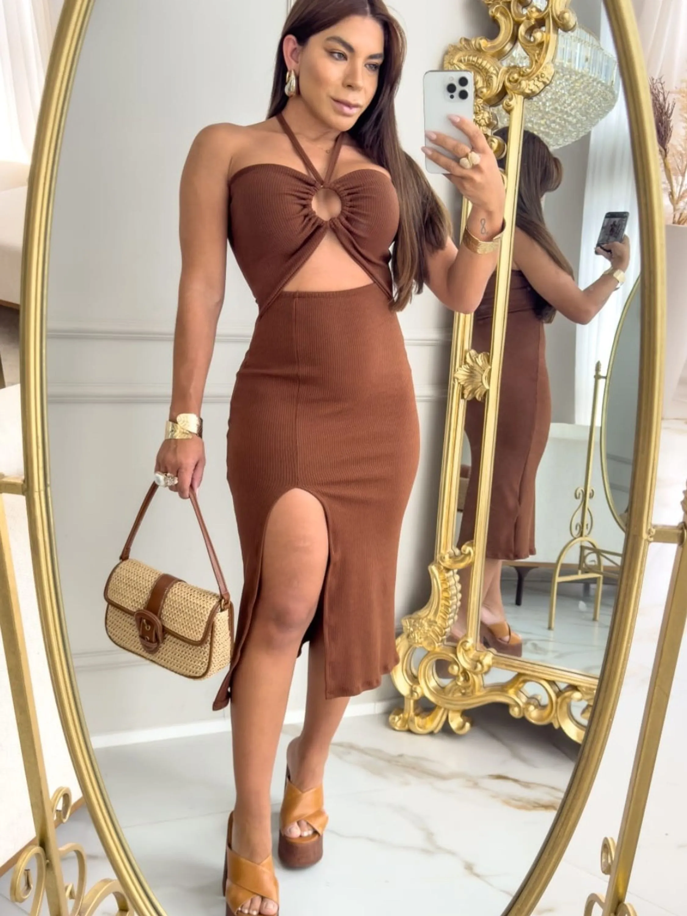 Vestido Virgínia Fenda