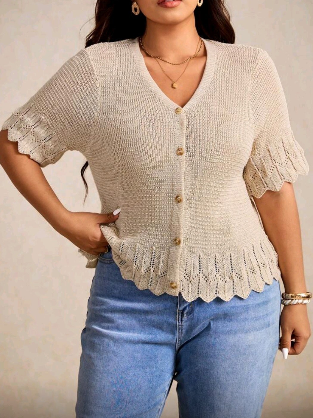 Blusa Tricot Glamour