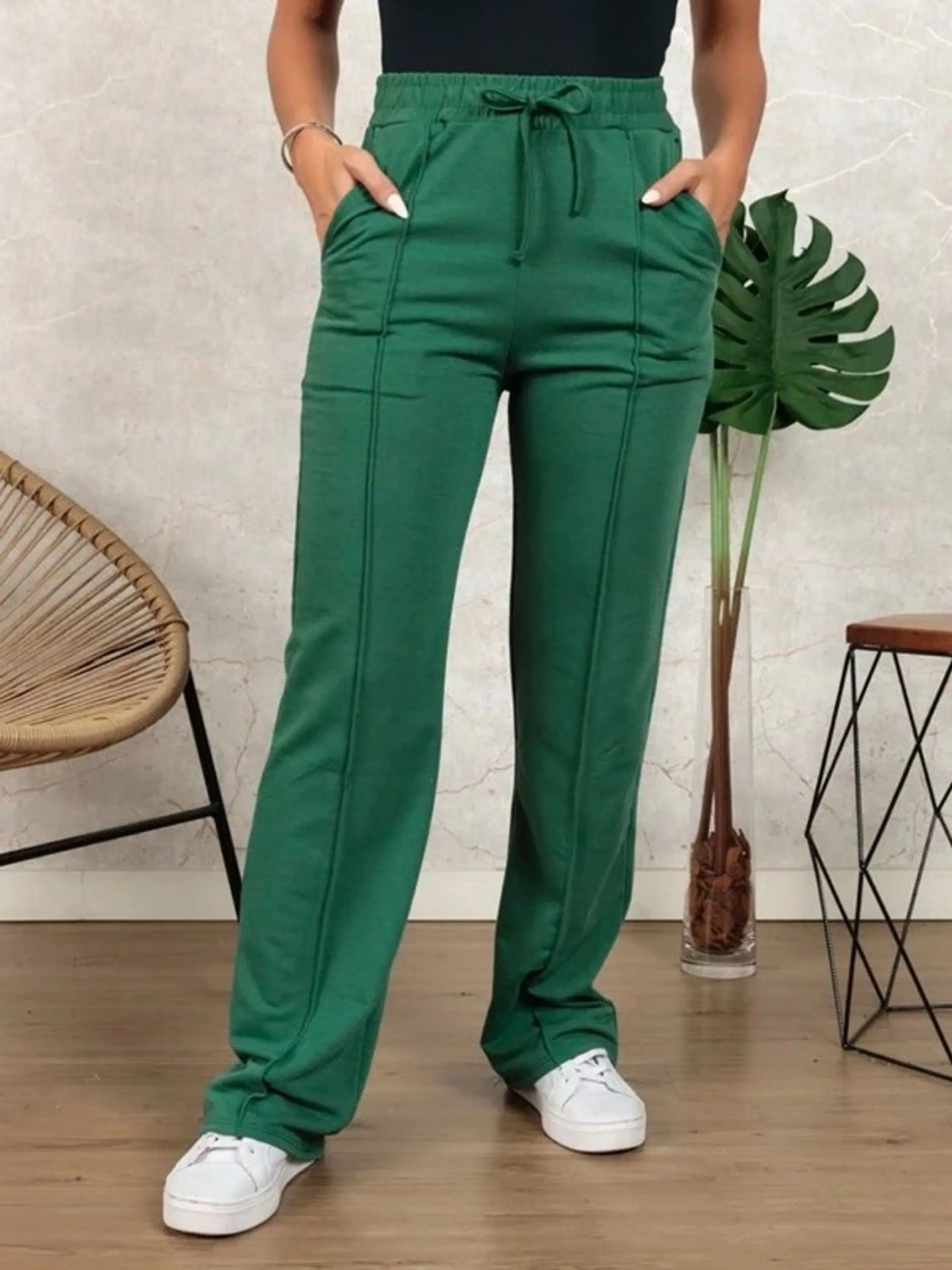 Calça Pantalona Lãzinha