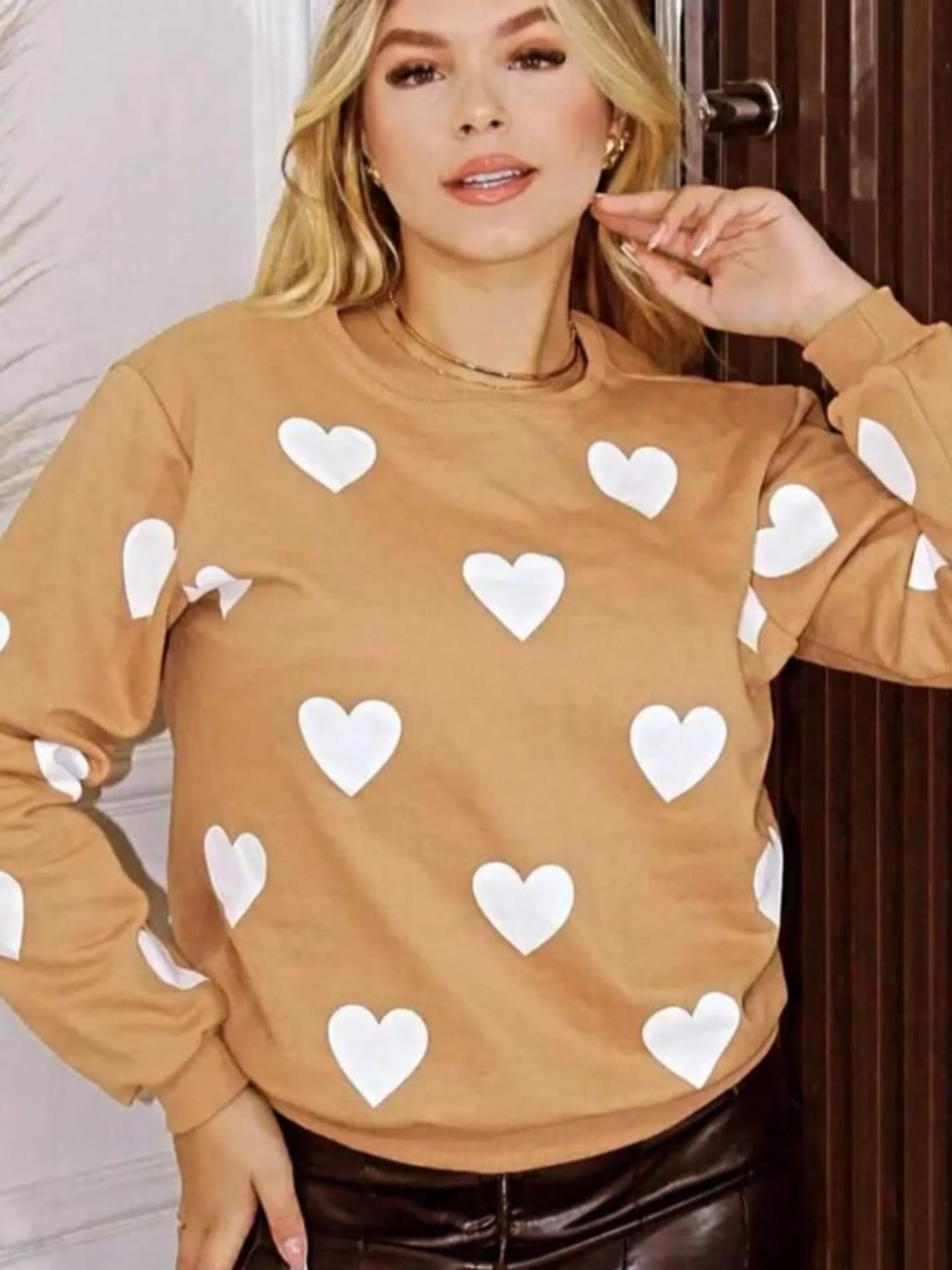 Blusa Moletom Coração