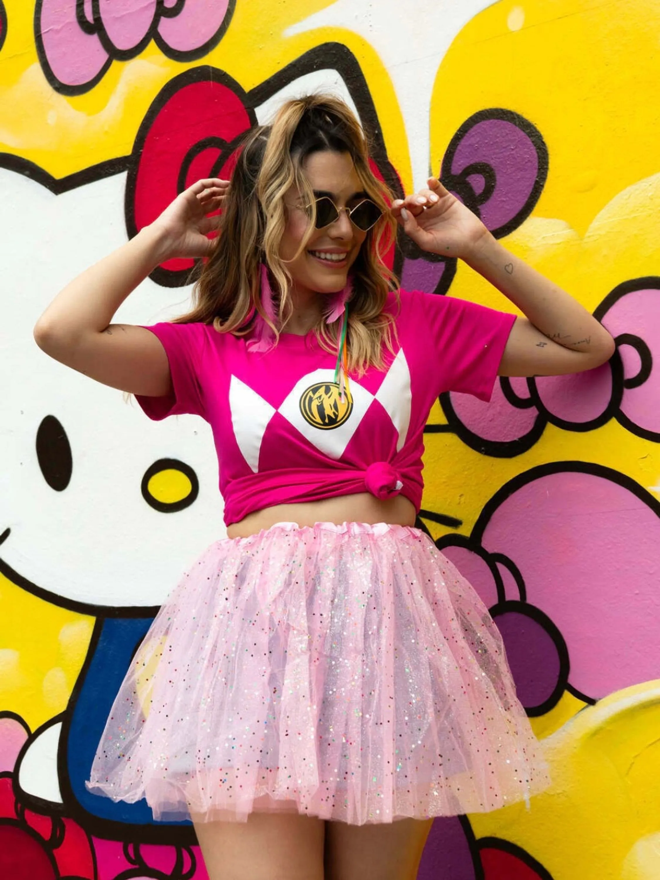 T-shirt Estampada Power Rangers CARNAVAL