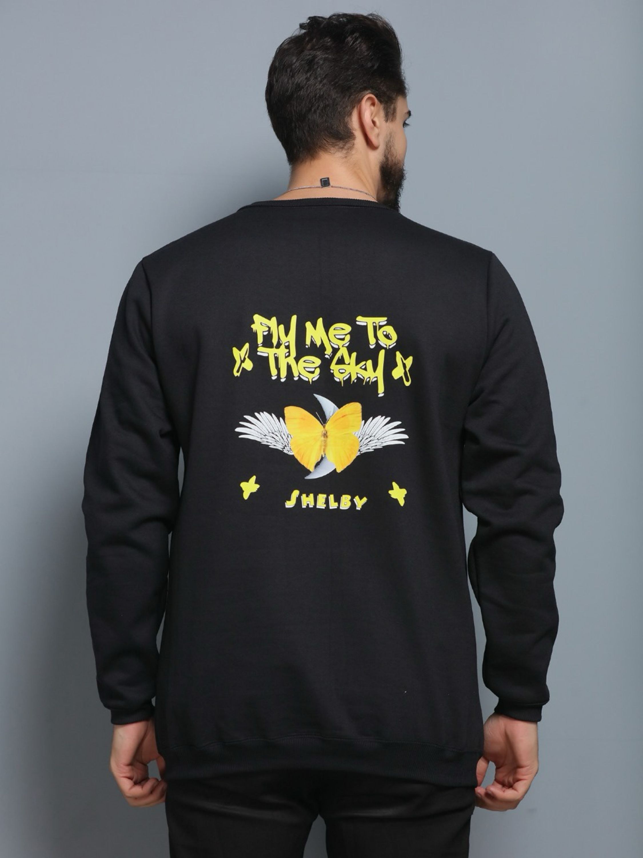 Blusa Moletom Mascluno Com Estampado Back Street Top