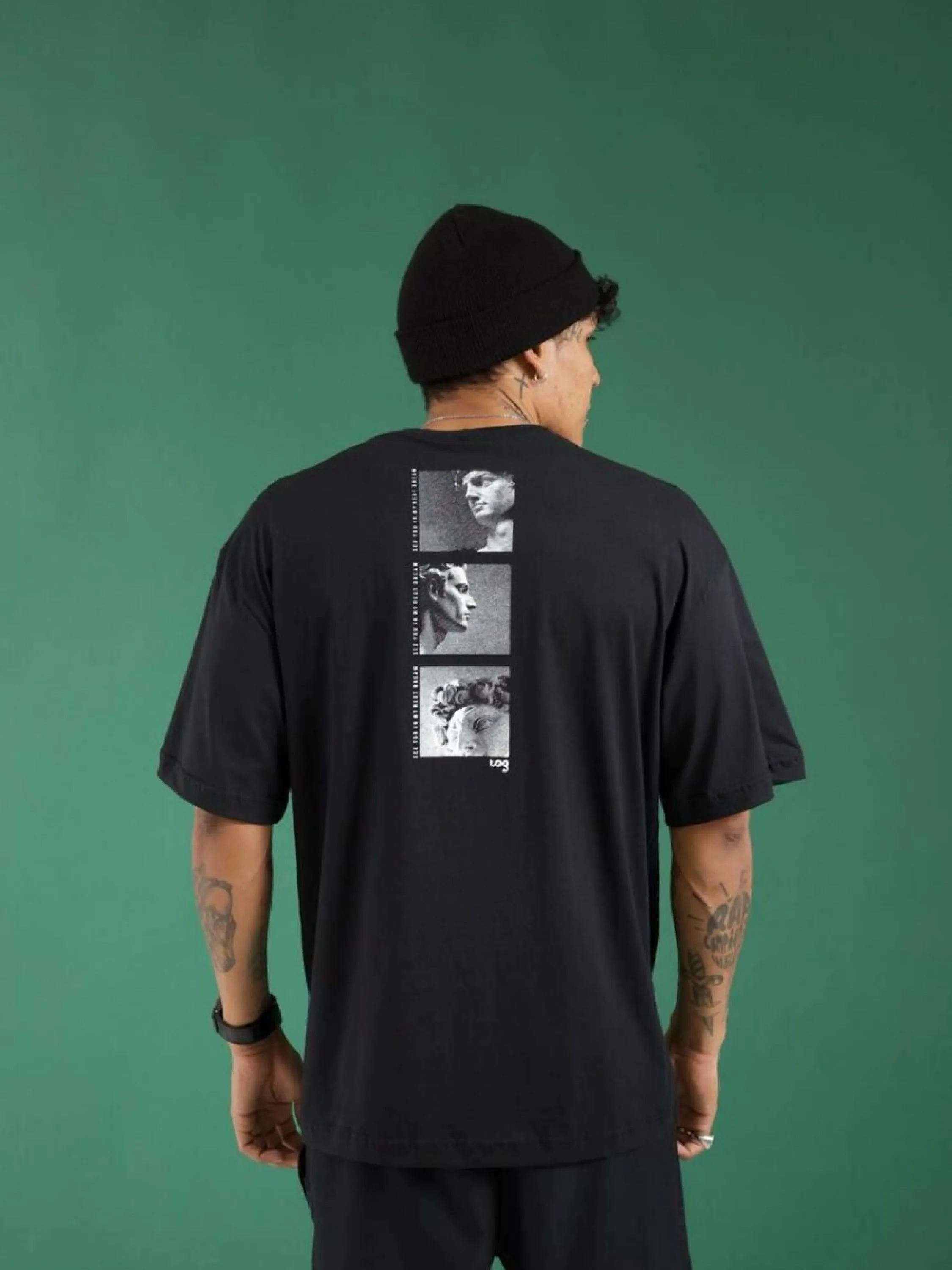 Camisa Oversized  Camiseta Larga Streetwear Oversize #039