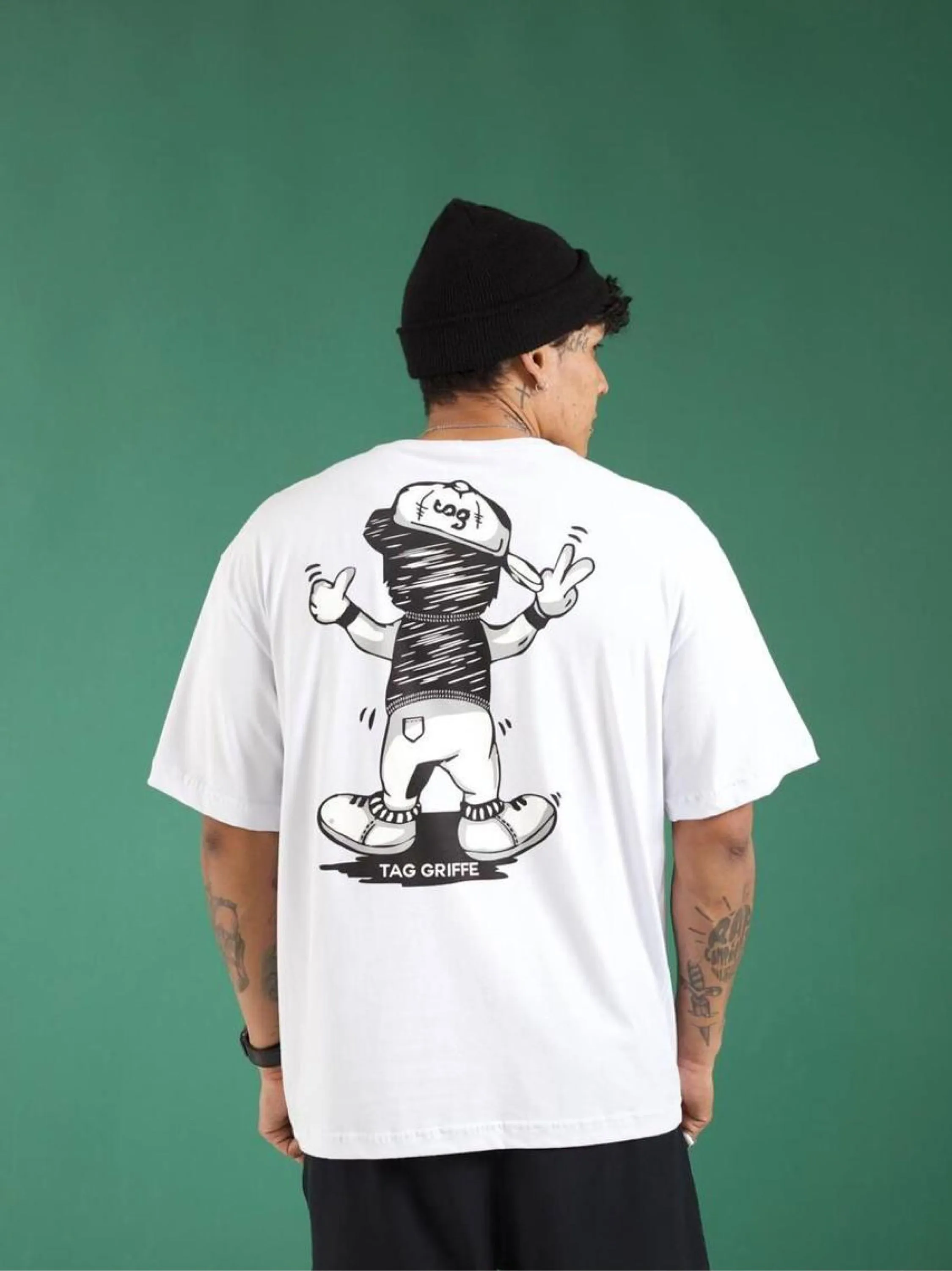 Camisa Oversized  Camiseta Larga Streetwear Oversize #040