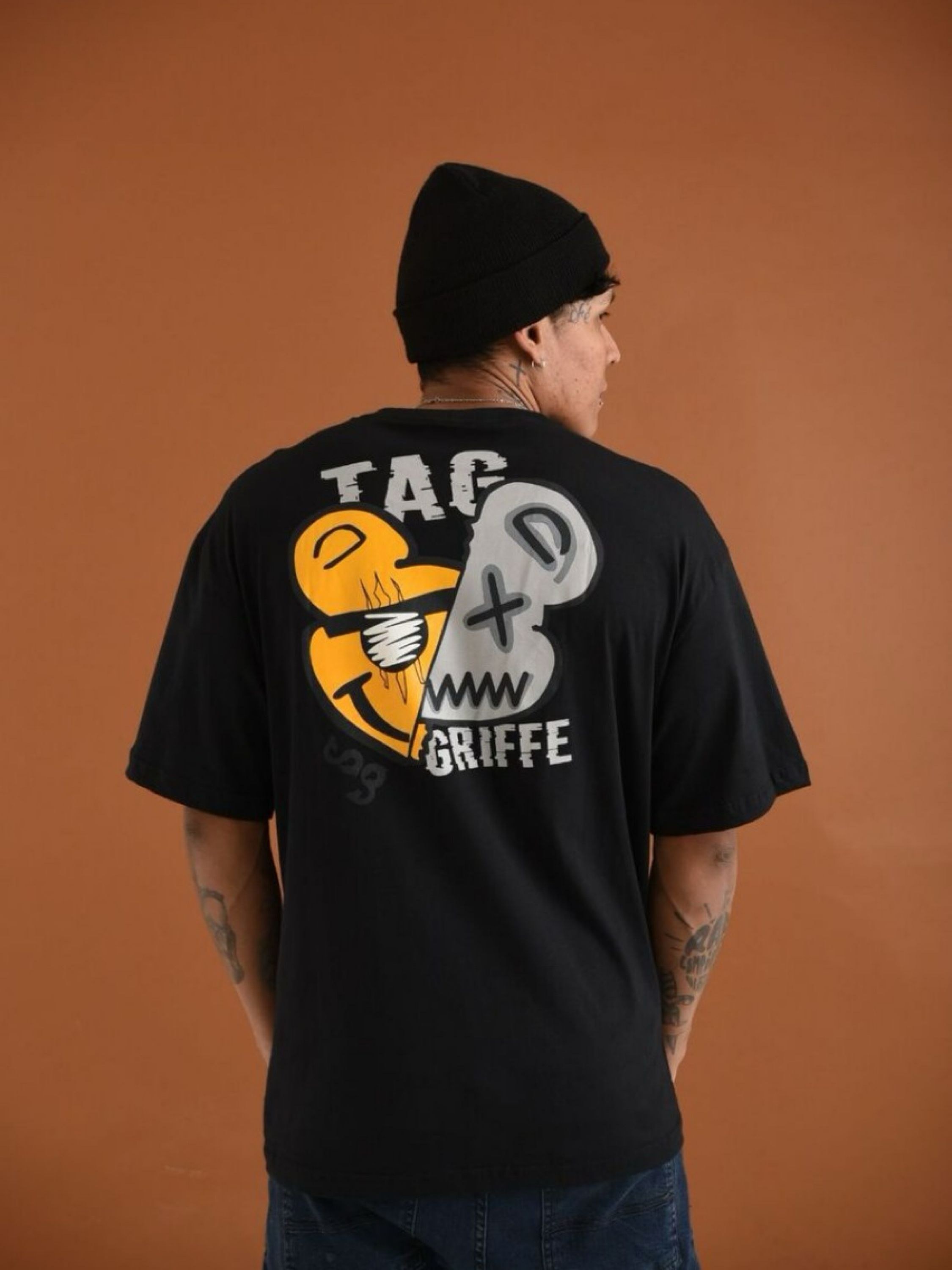 Camisa Oversized Camiseta Larga Streetwear Oversize #018