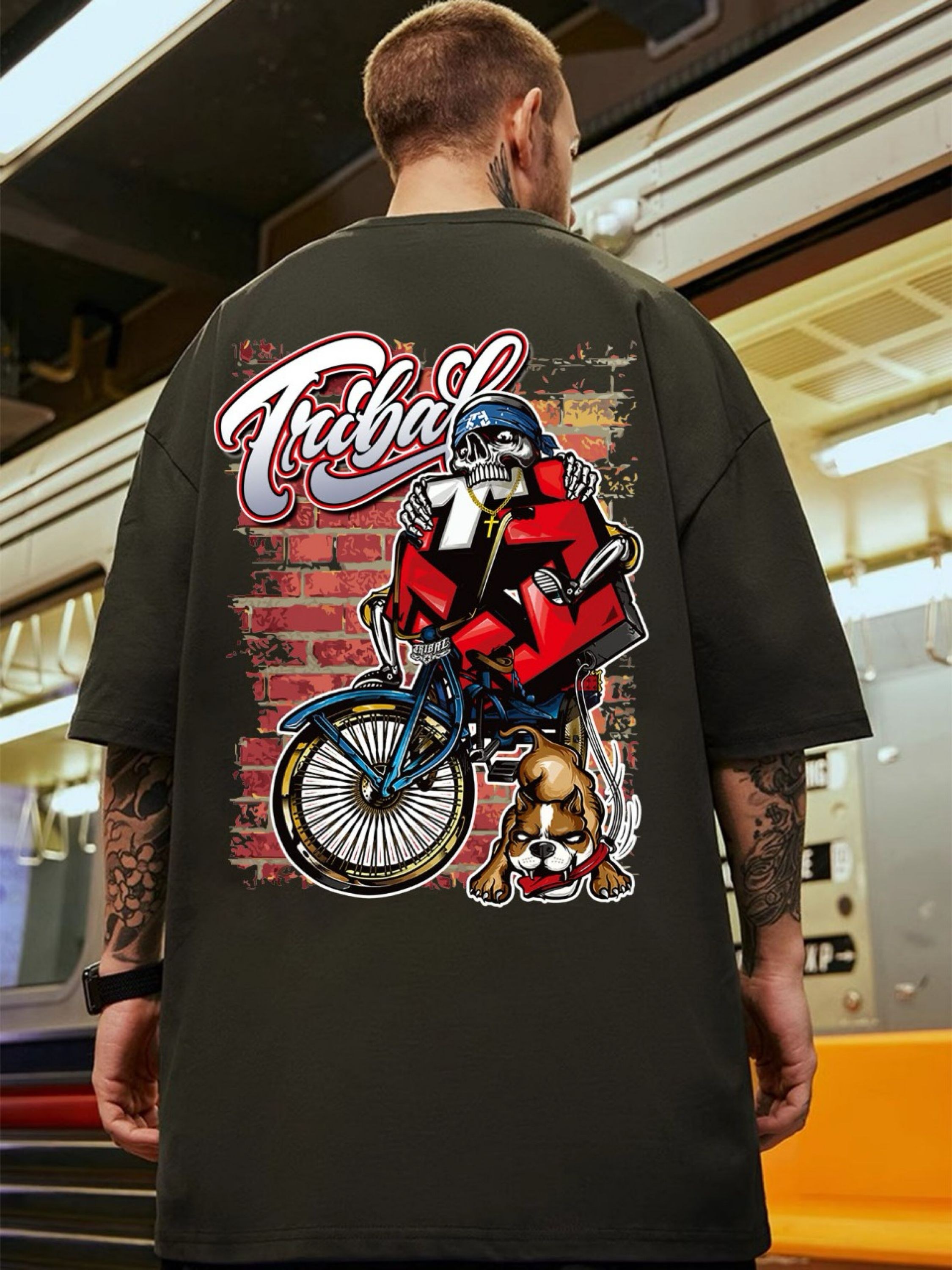 Camisa Oversized Camiseta Larga Streetwear Oversize #056