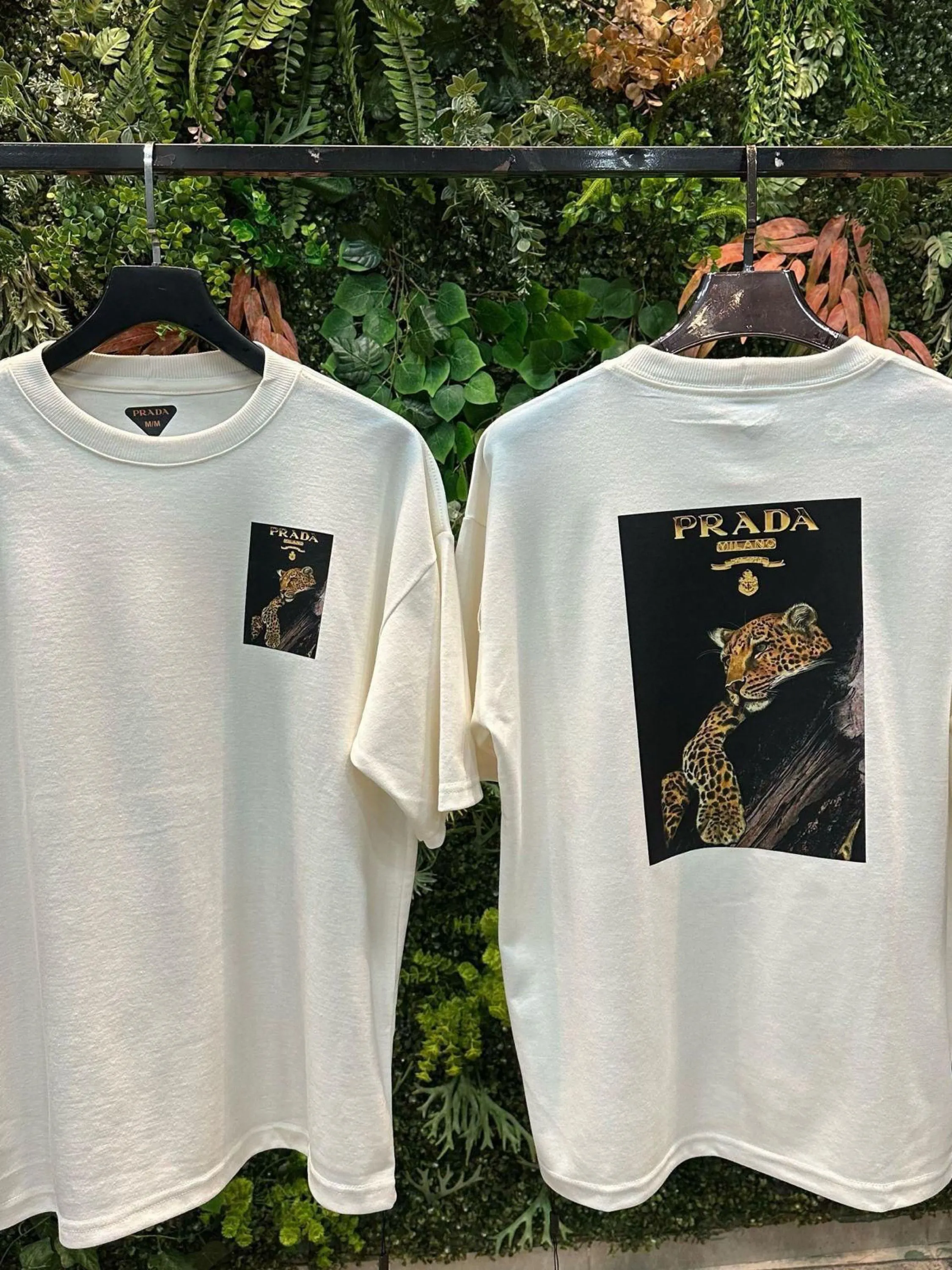 Camiseta Oversized  Pesado Prada