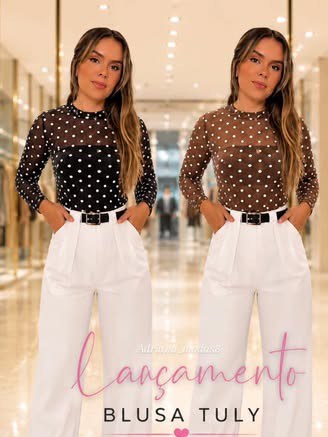 Blusa de Tule Poa