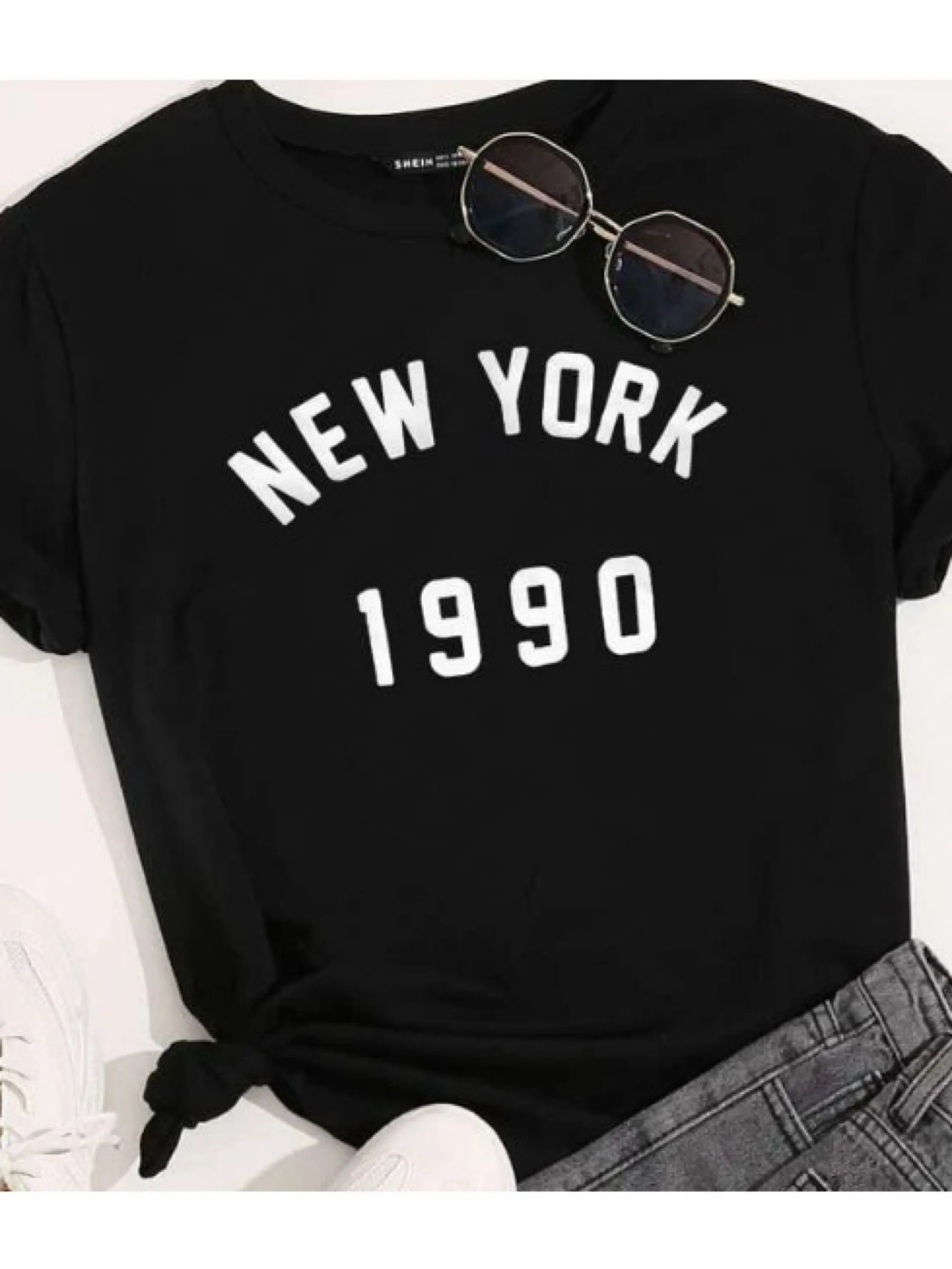 Camiseta T-shirt Feminina Estampada New York