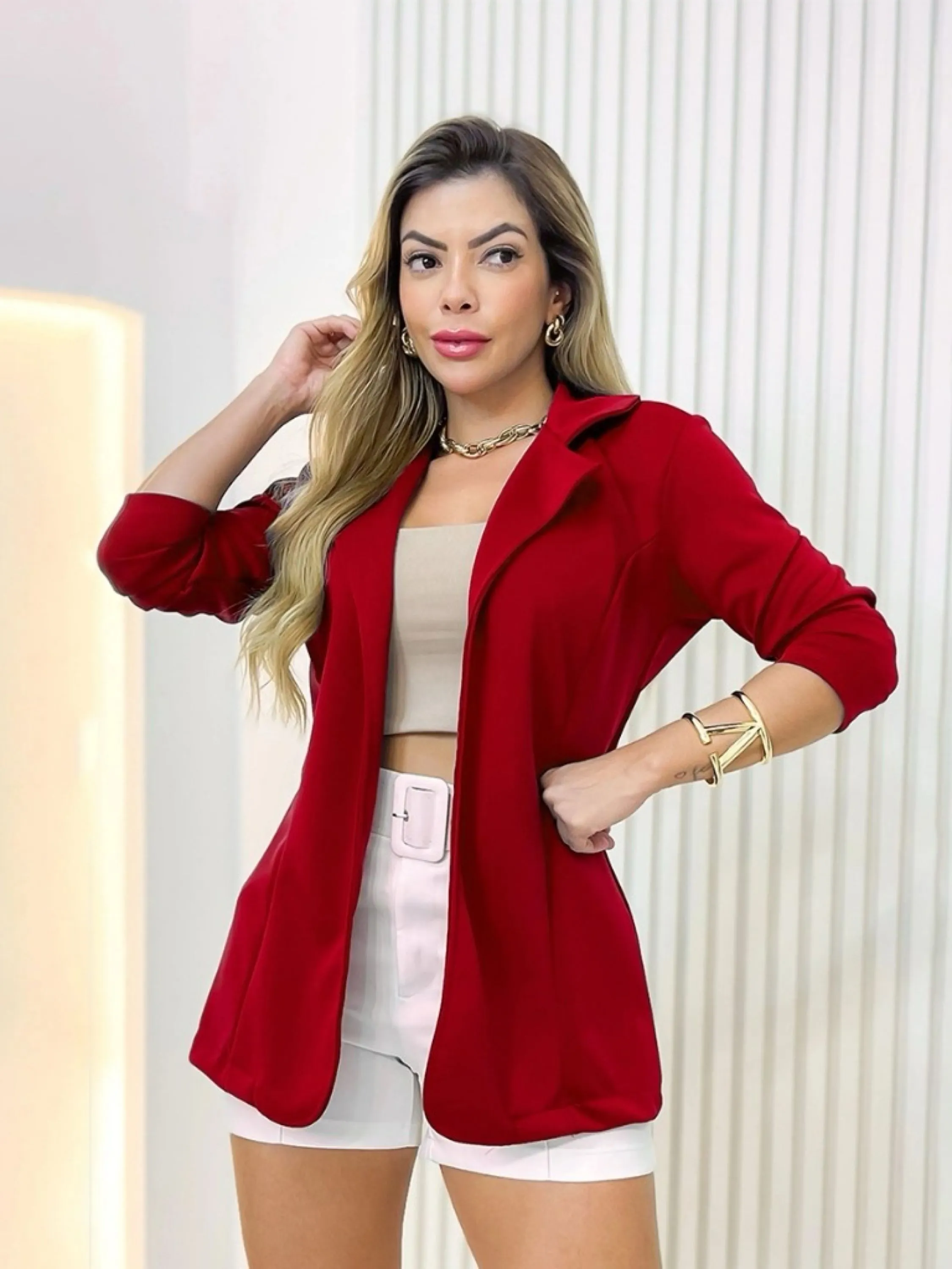 Max Blazer Longo neopremi Sobretudo Feminino Acinturado Roupas Femininas Tendência