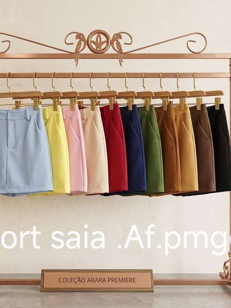 Short Saia Afaiataria P M G GG xy-689
