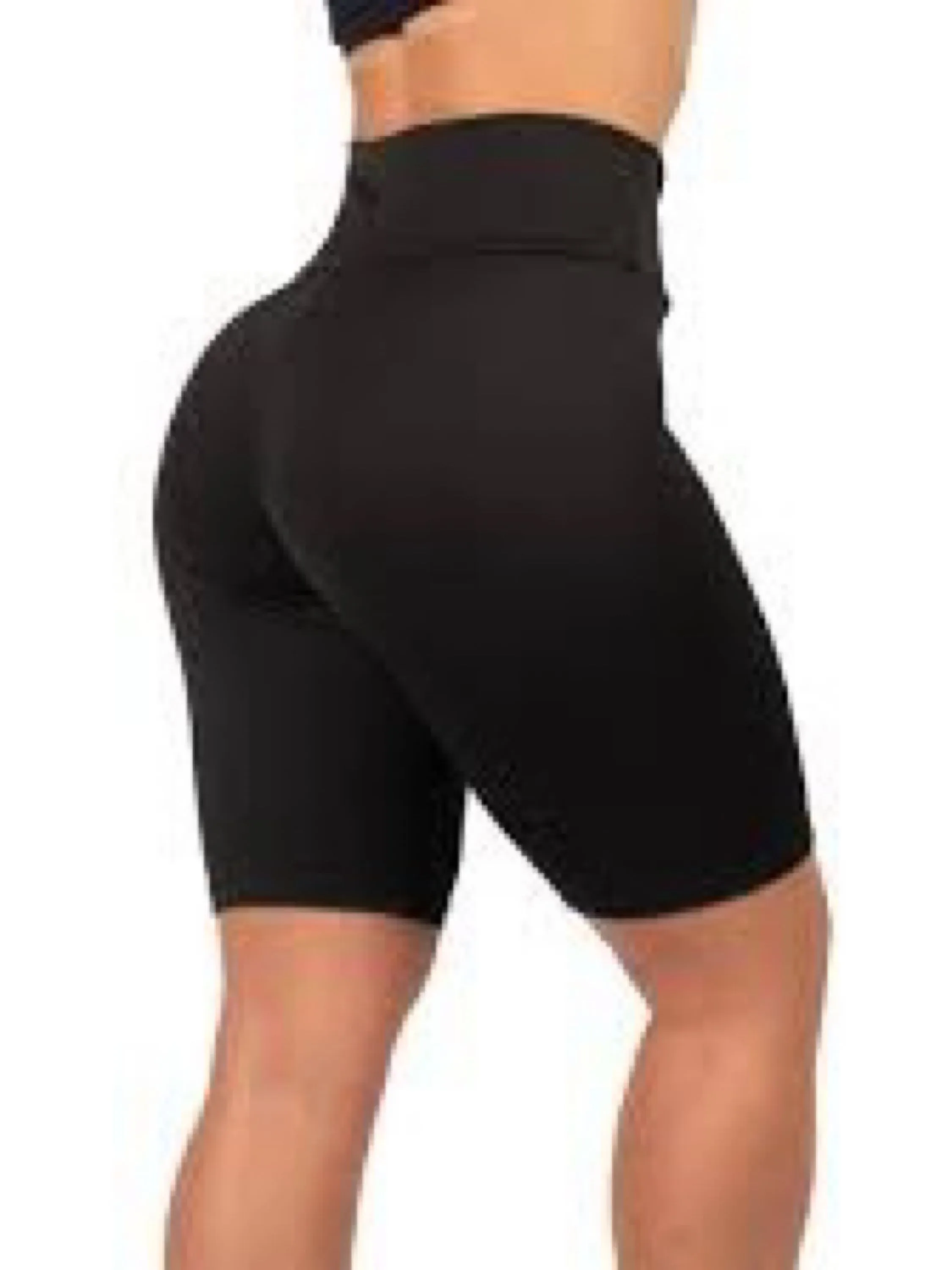 Bermuda Feminina Legging Cós Alto Suplex plus size