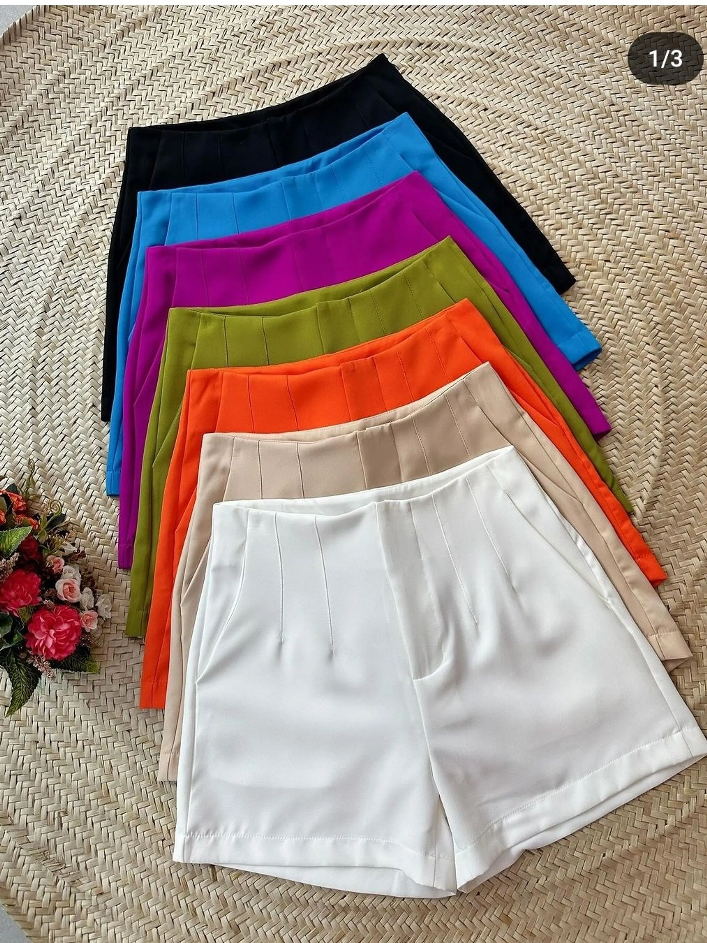 Short Alfaiataria estilo Zara