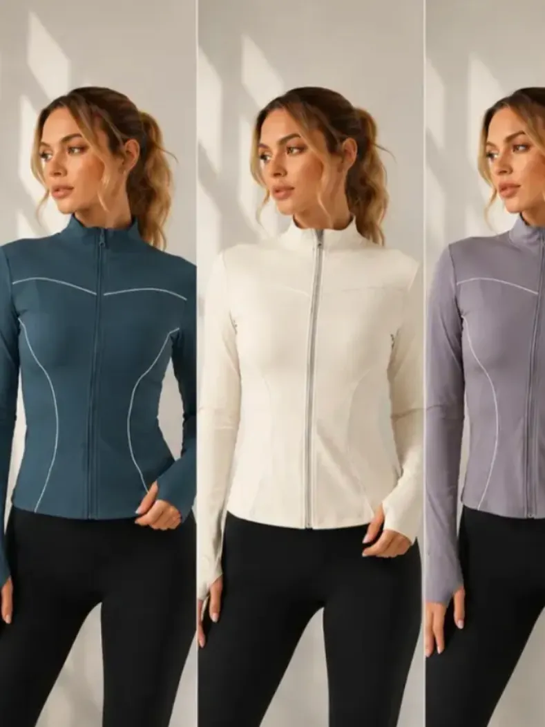 Jaqueta Lululemon Poliamida P/M G/GG #F2001 Academia