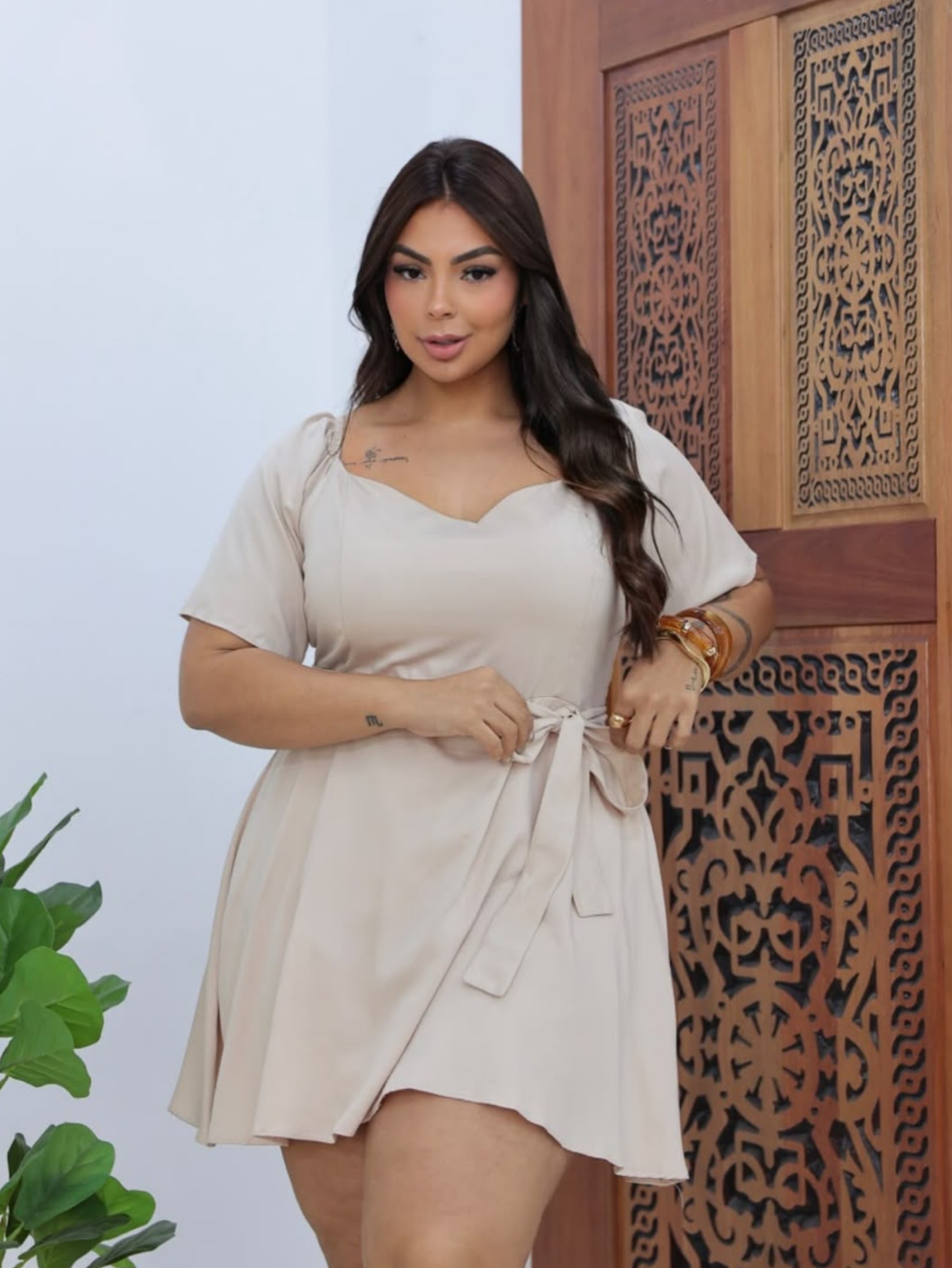 Macaquinho Alice Plus Size
