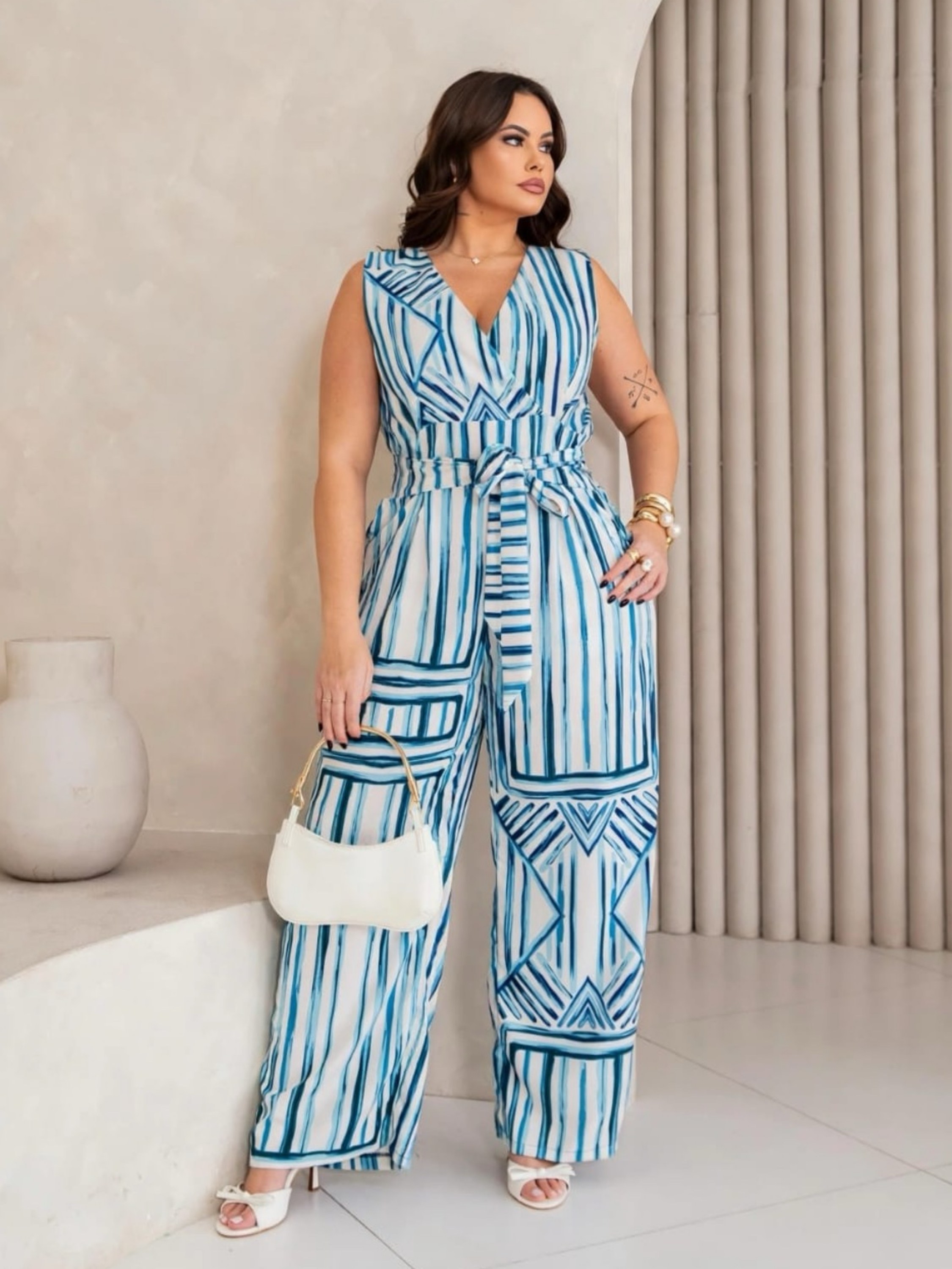 Macacão Gisele Plus Size