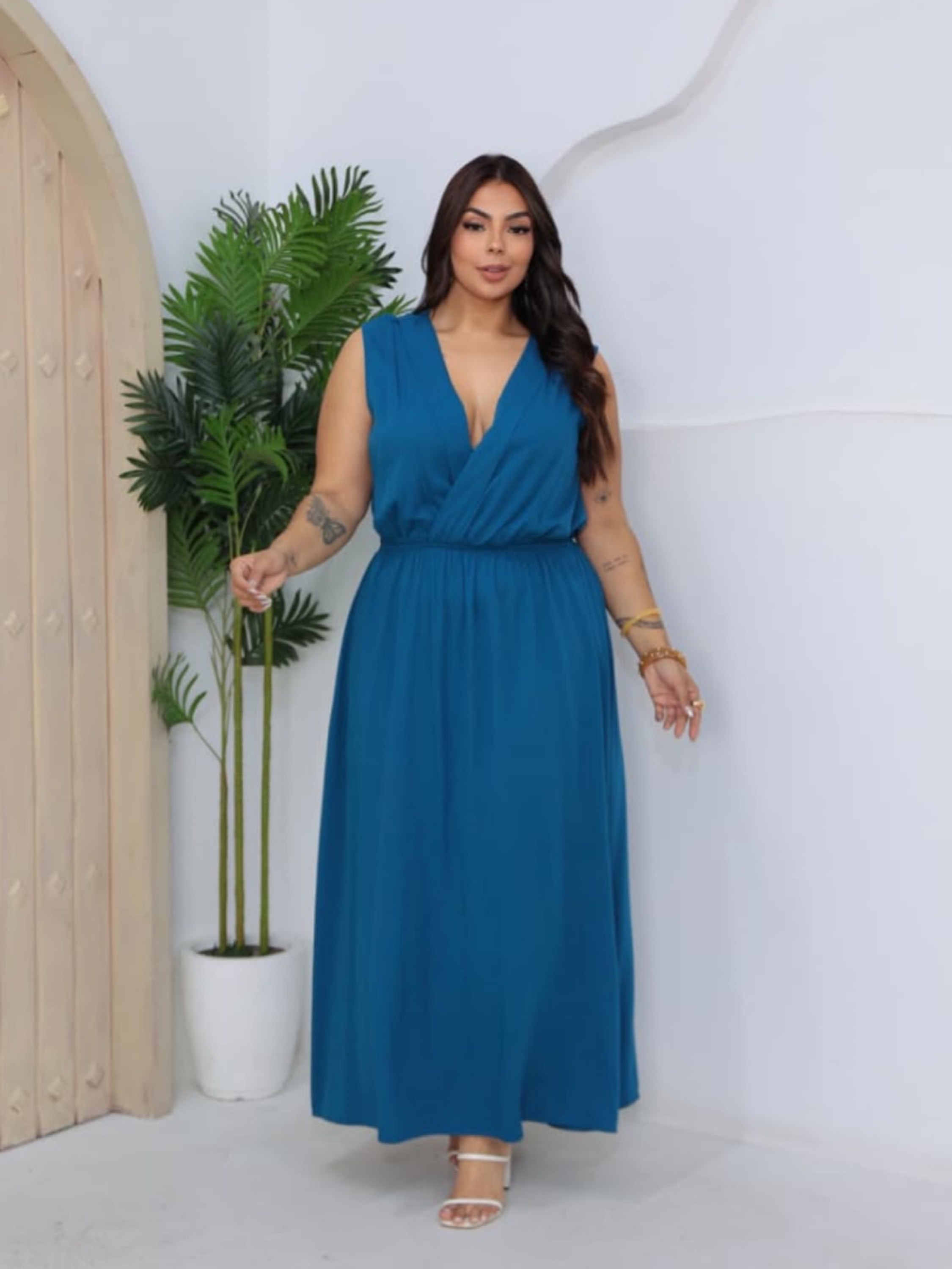 Vestido Flora Plus Size
