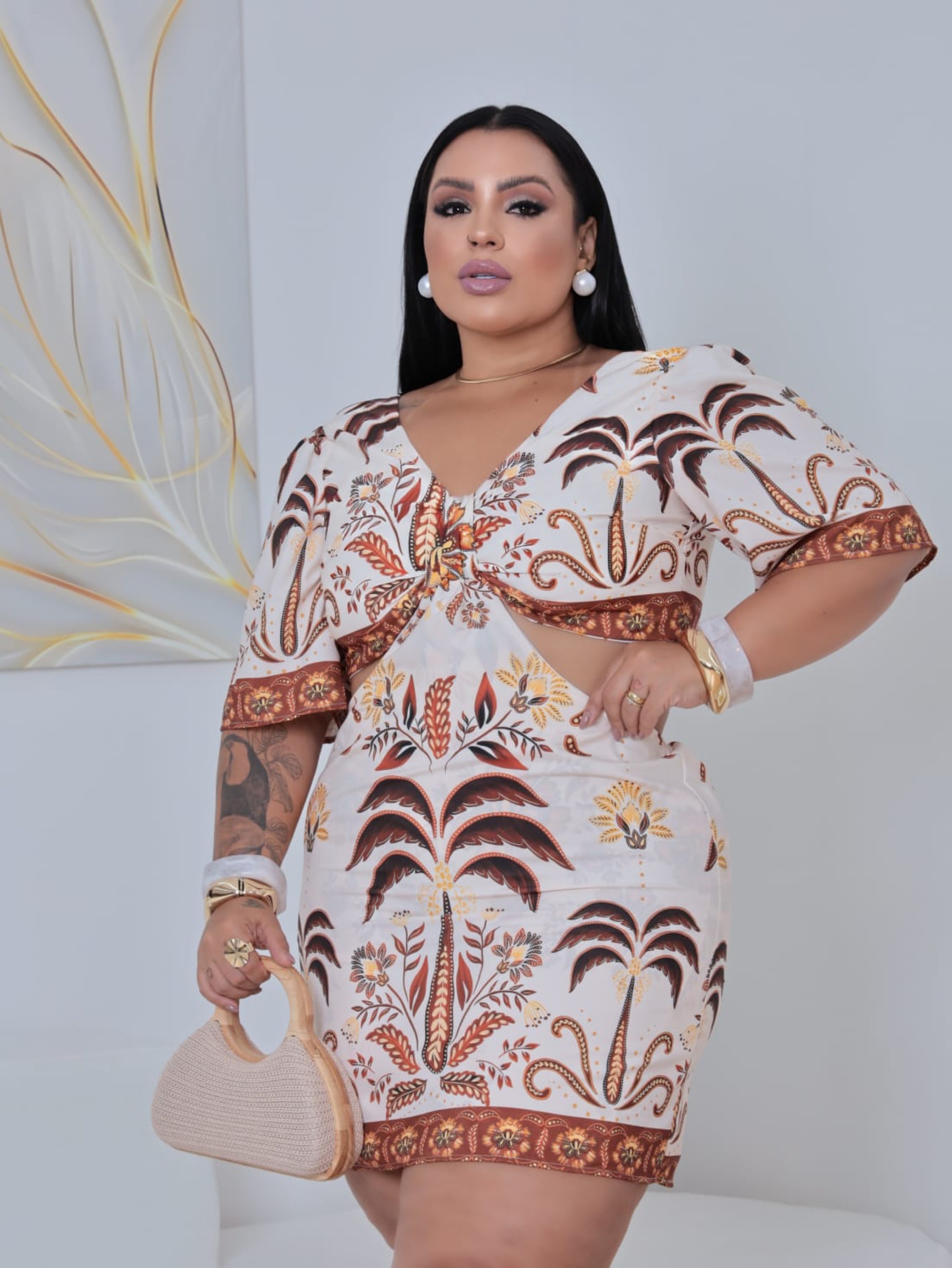 Macaquinho Miriam Plus Size