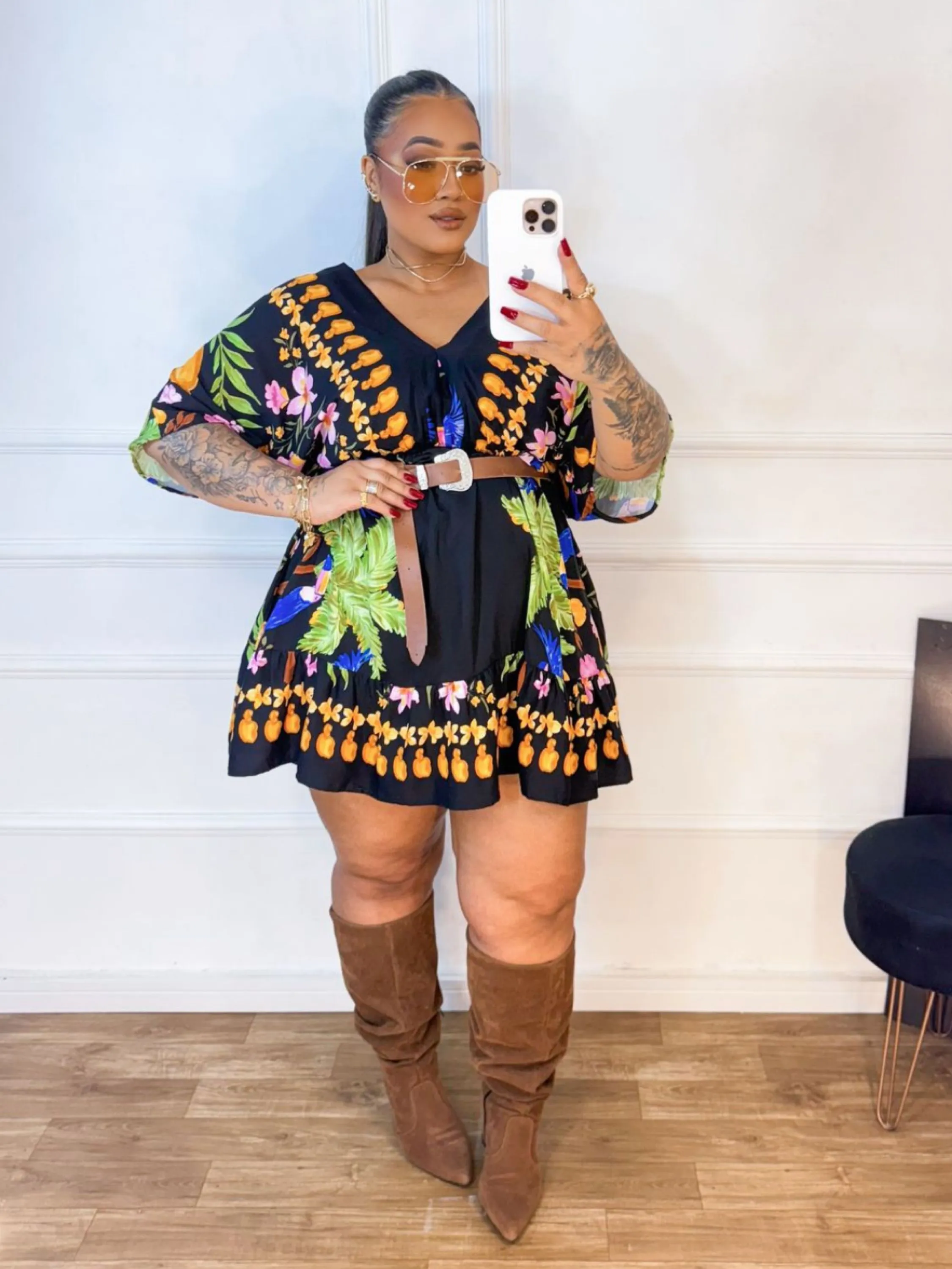 Vestido Joana farm Plus Size