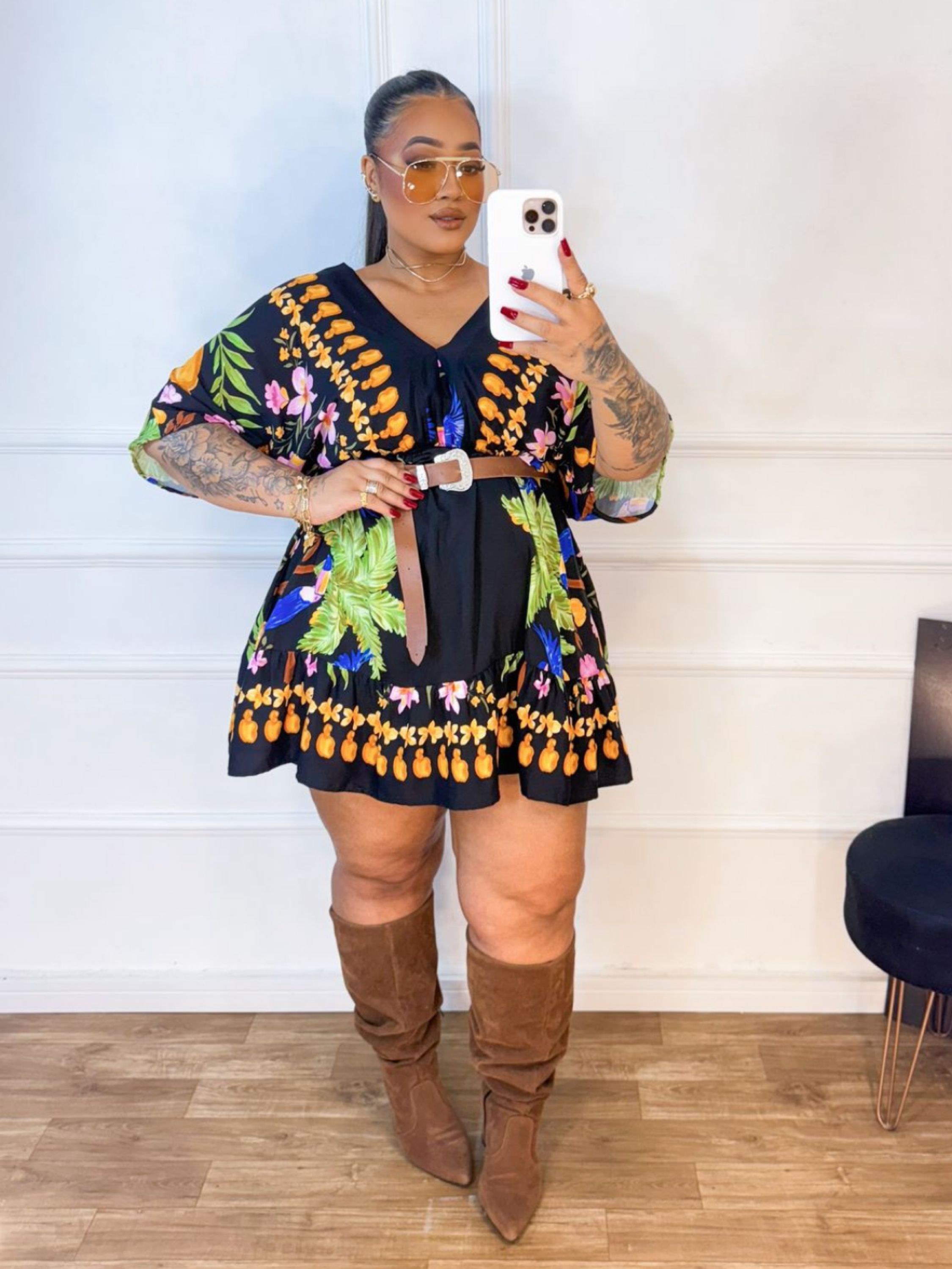 Vestido Joana farm Plus Size