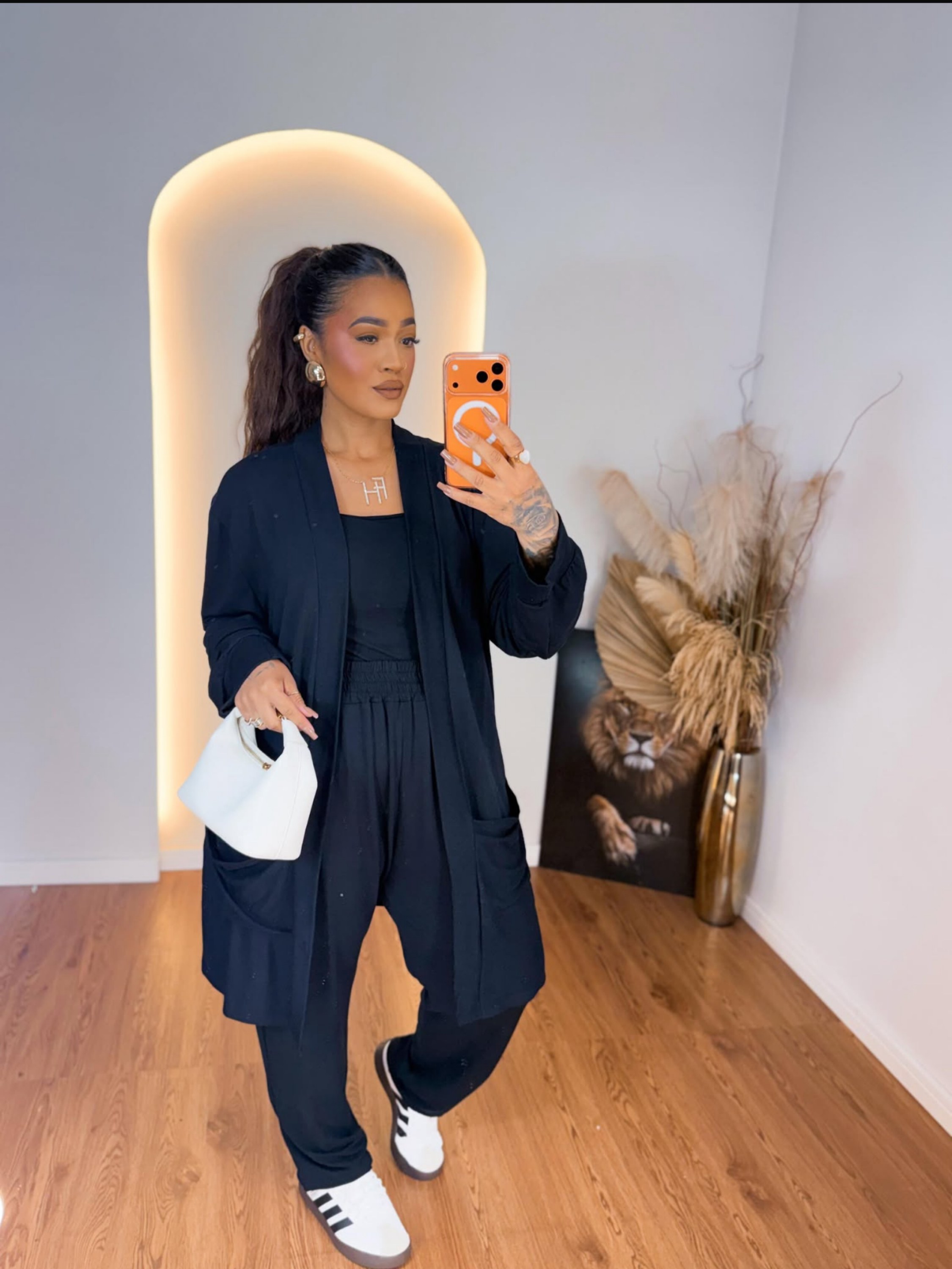 Cardigan moletinho Plus Size
