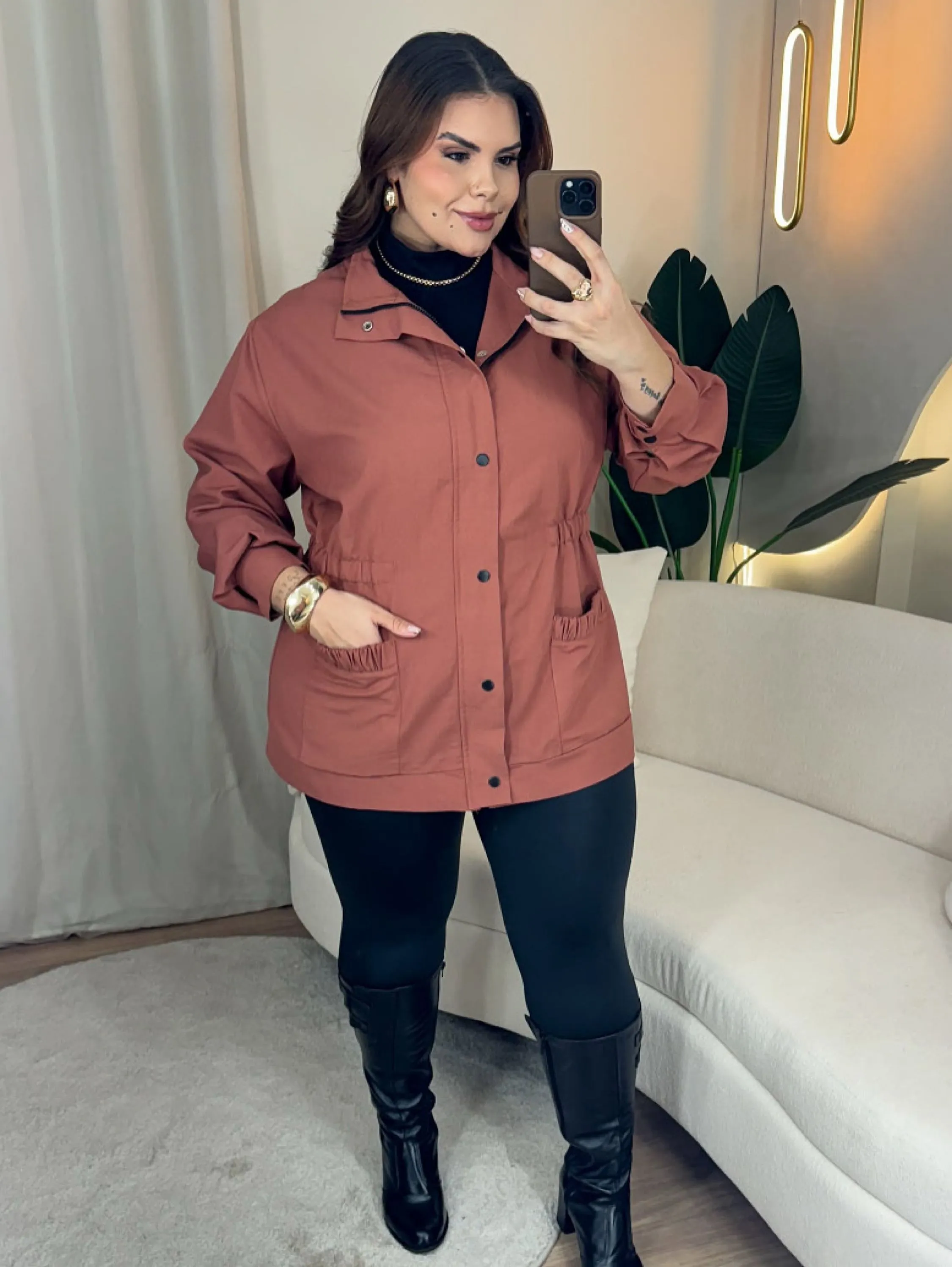 Parka sarja Plus Size