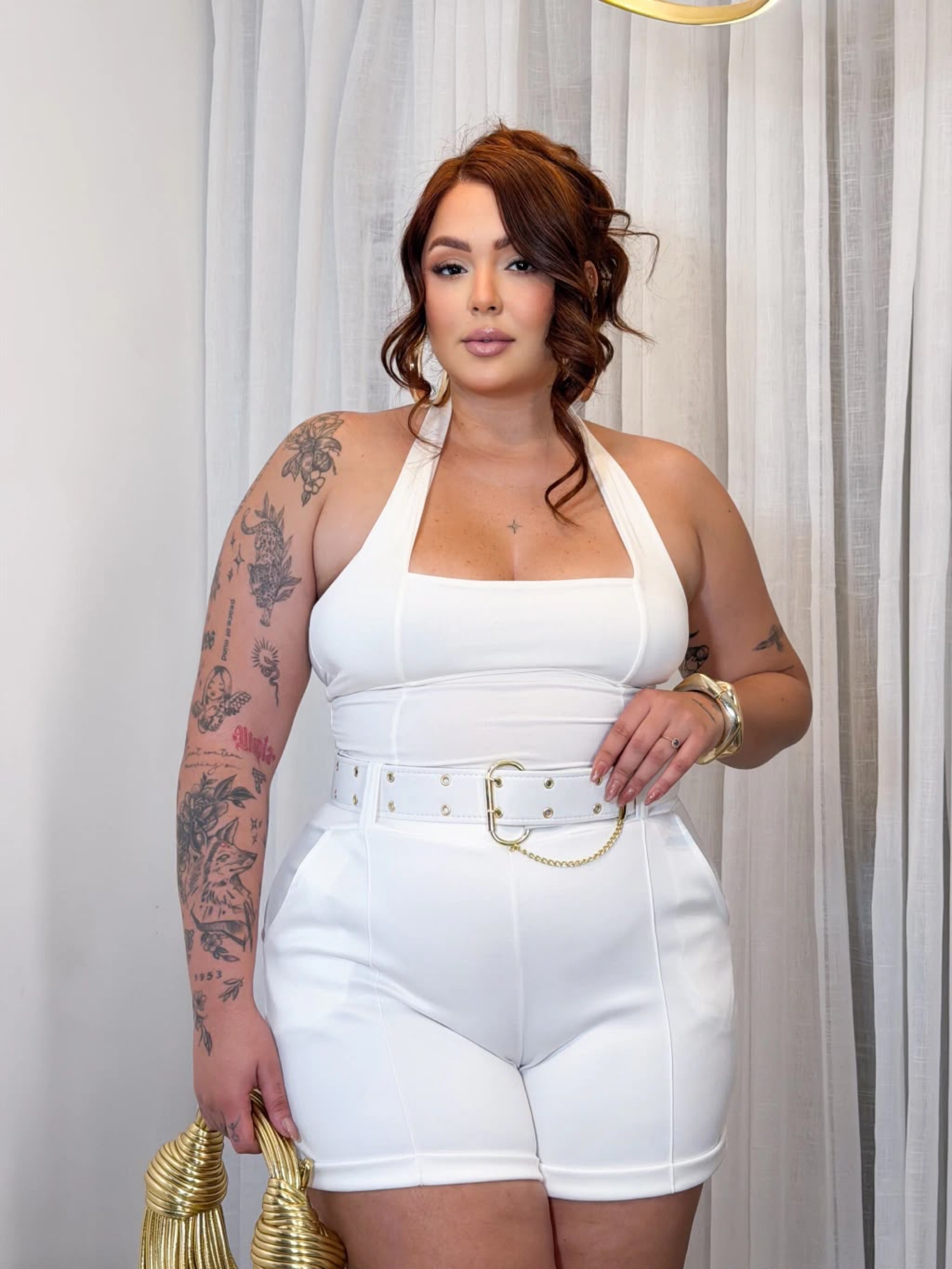 Shorts neopreme Lupita Plus Size