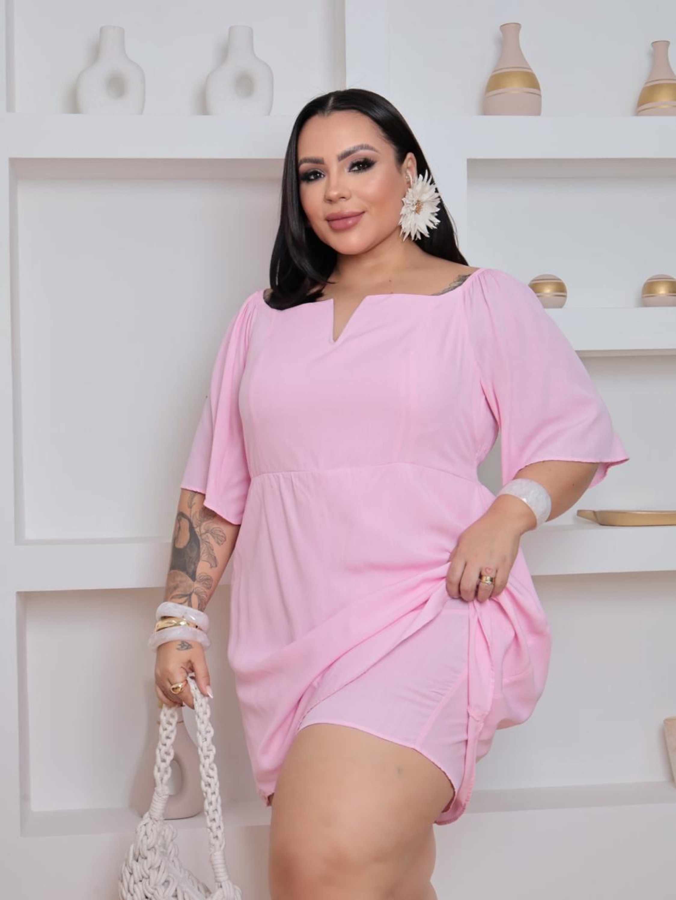 Macaquinho Dafny Plus Size