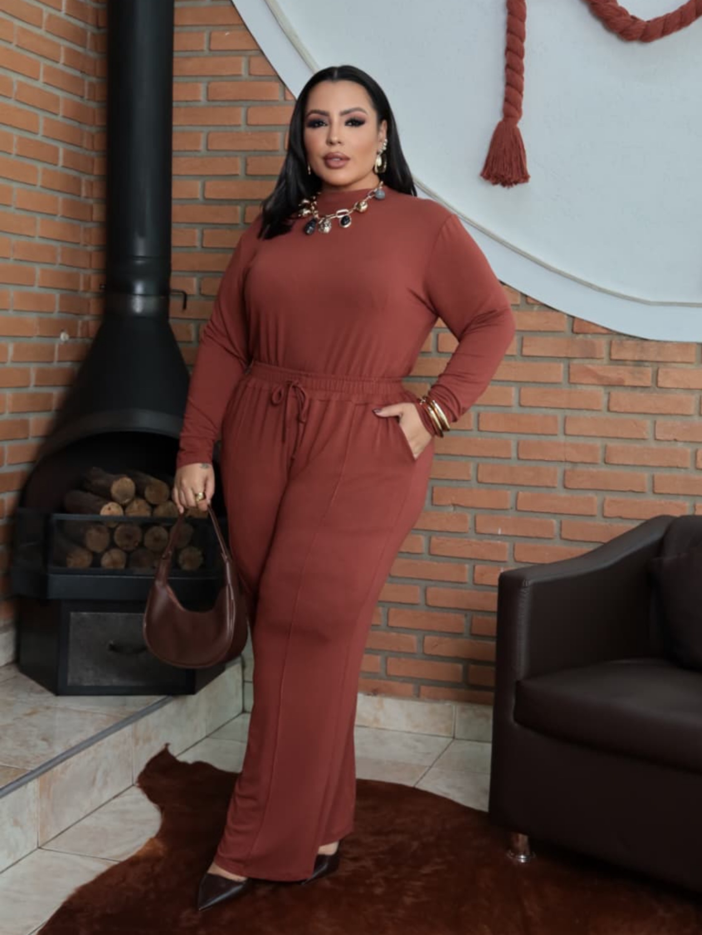 Conjunto moletinho Sam Plus Size