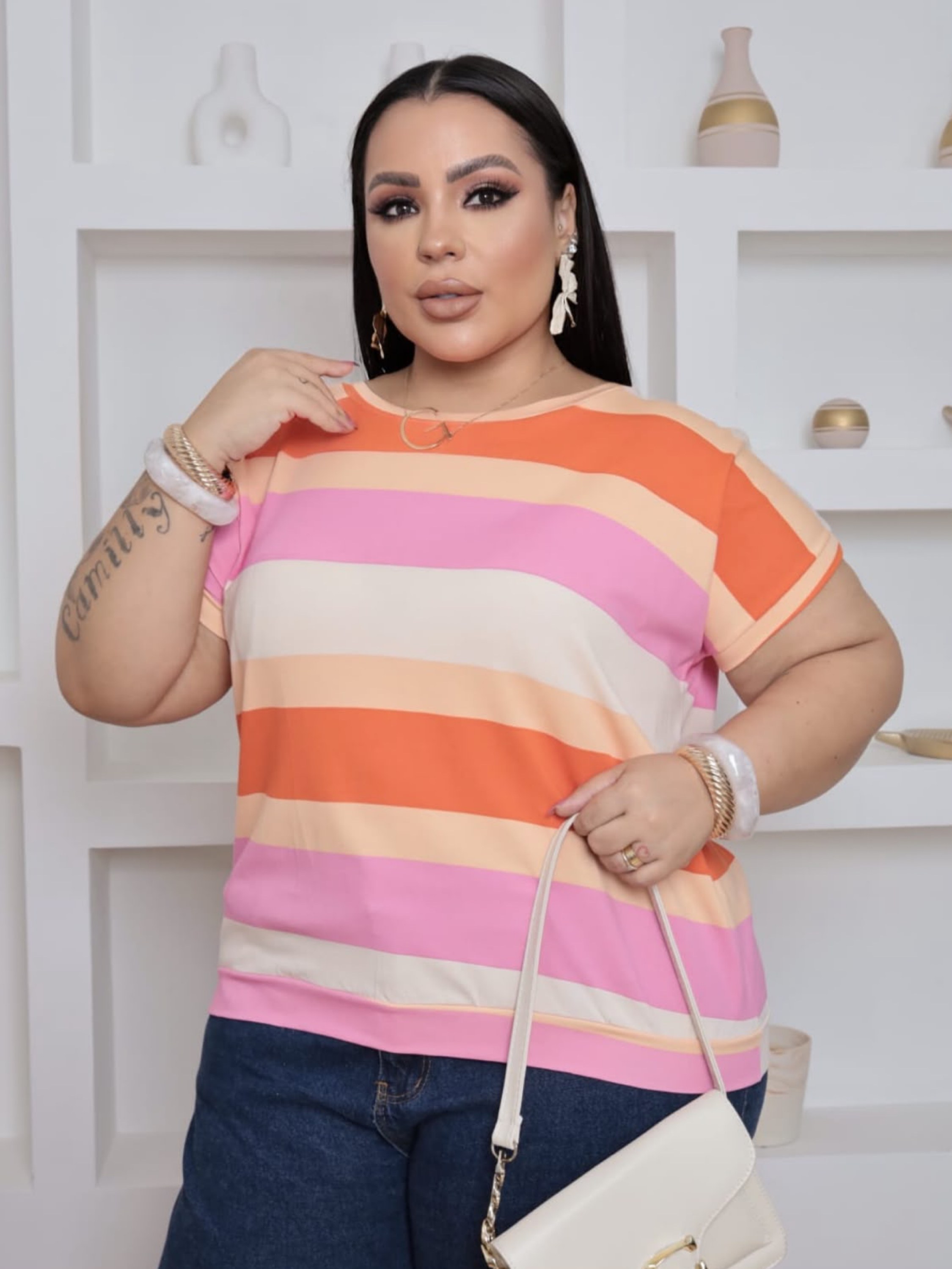 Blusa Janice Plus Size