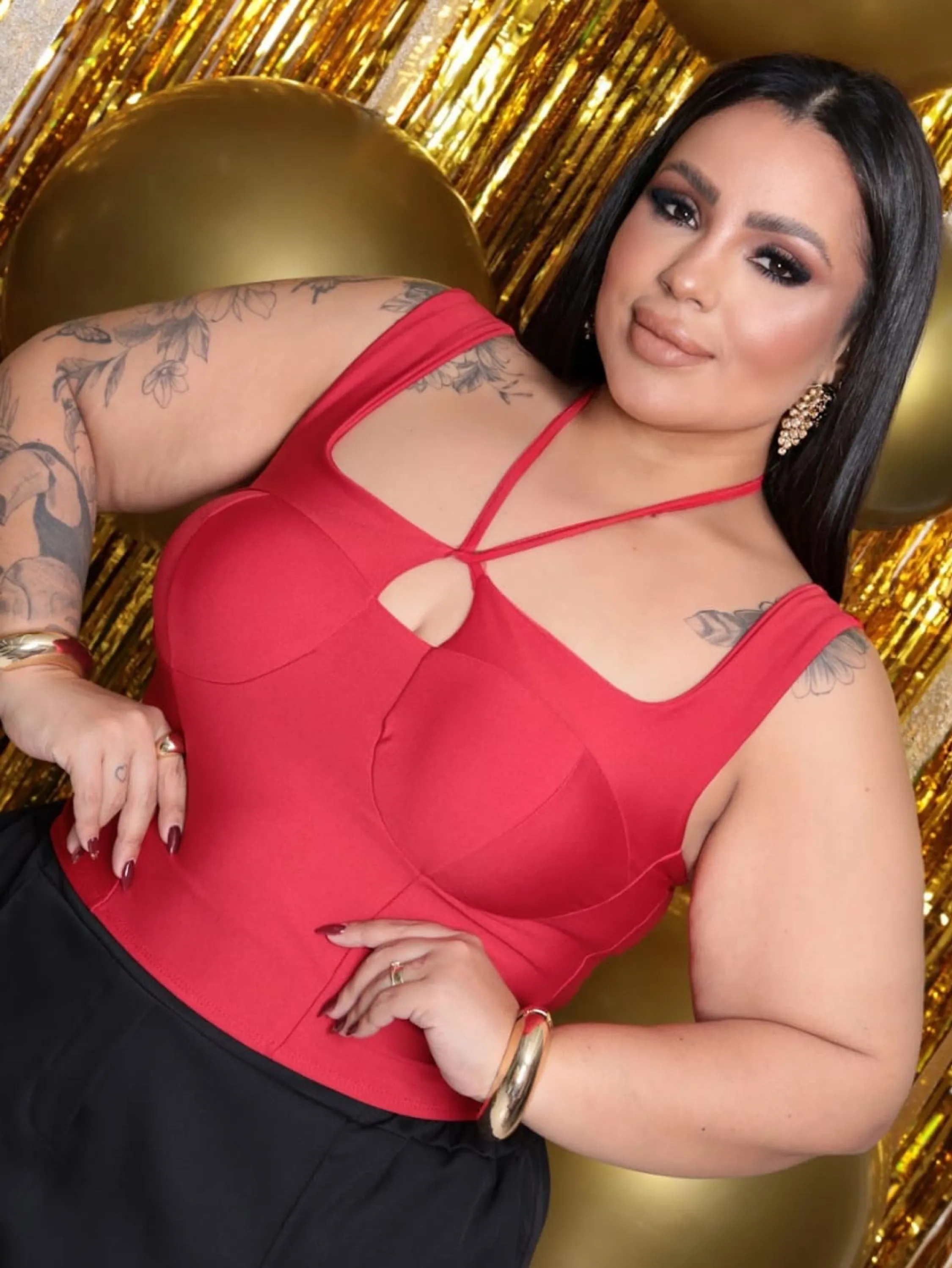 Cropped Larissa Plus Size