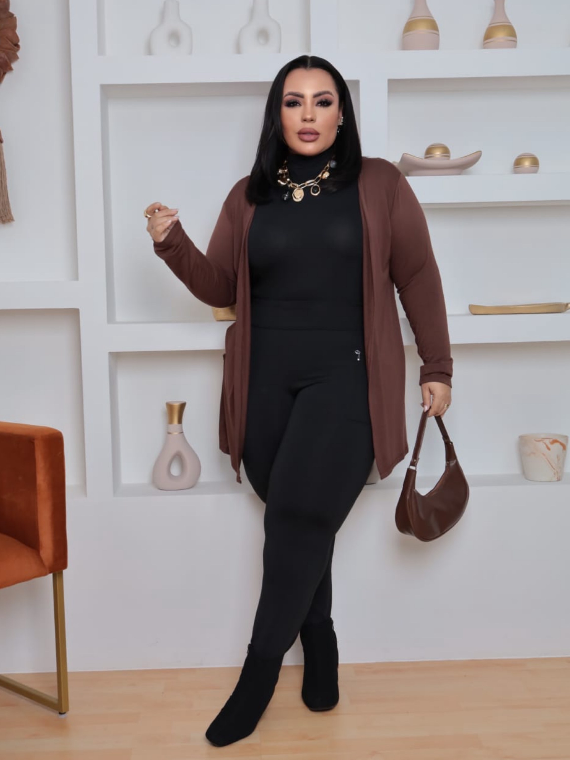 Cardigan maxi viscolycra Plus Size