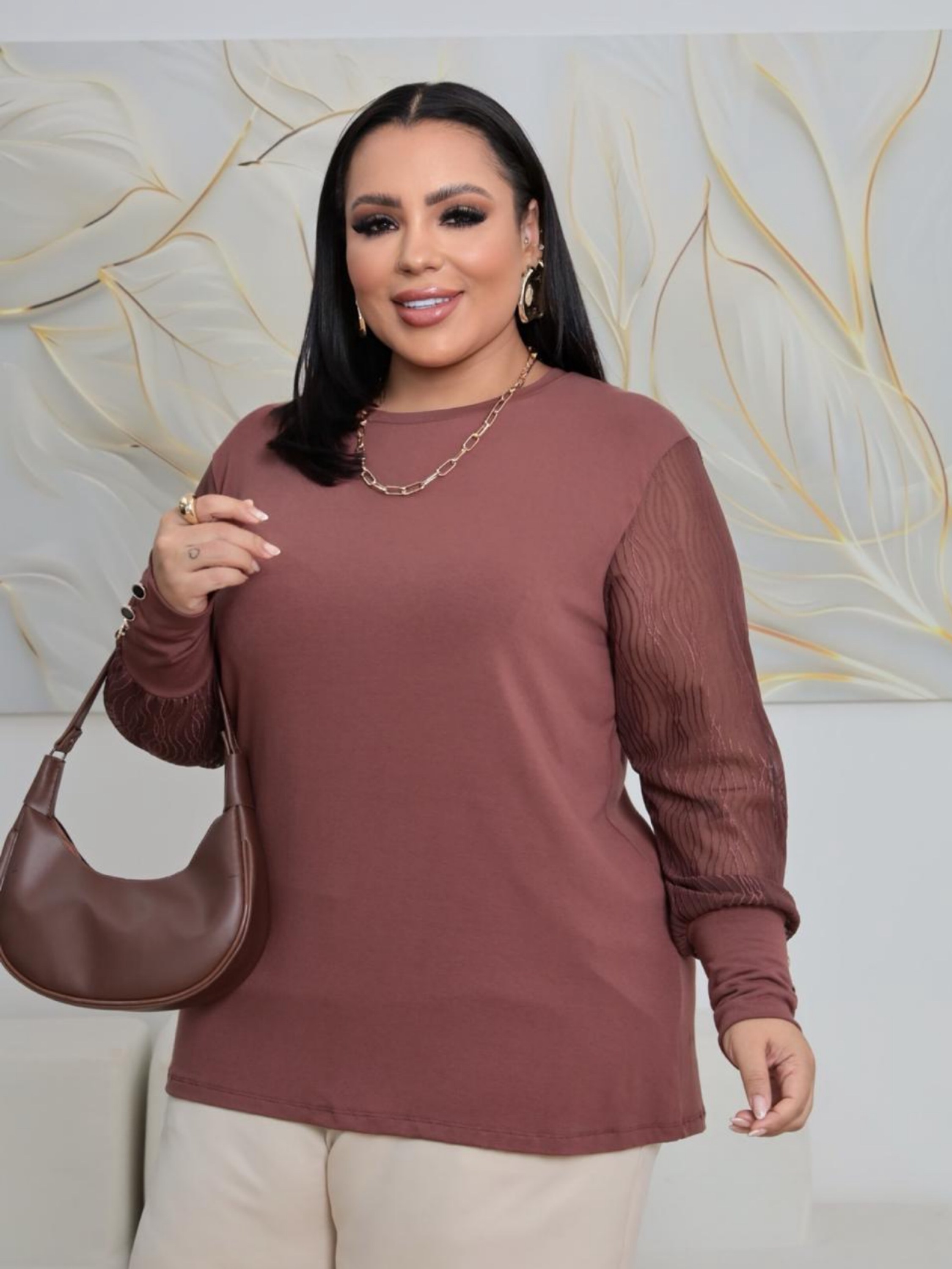 Blusa Ketlyn Plus Size