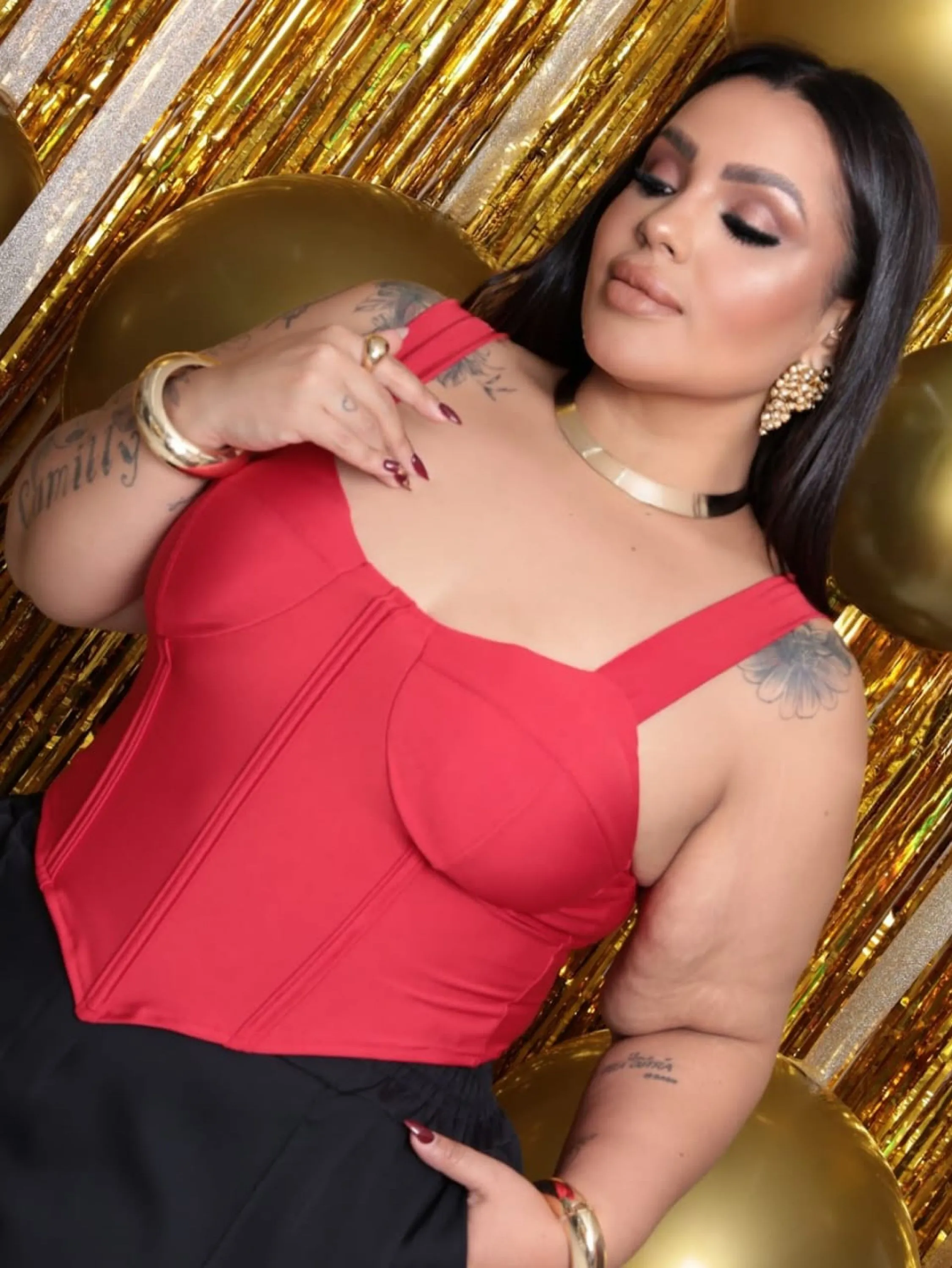 Cropped Sabrina Plus Size
