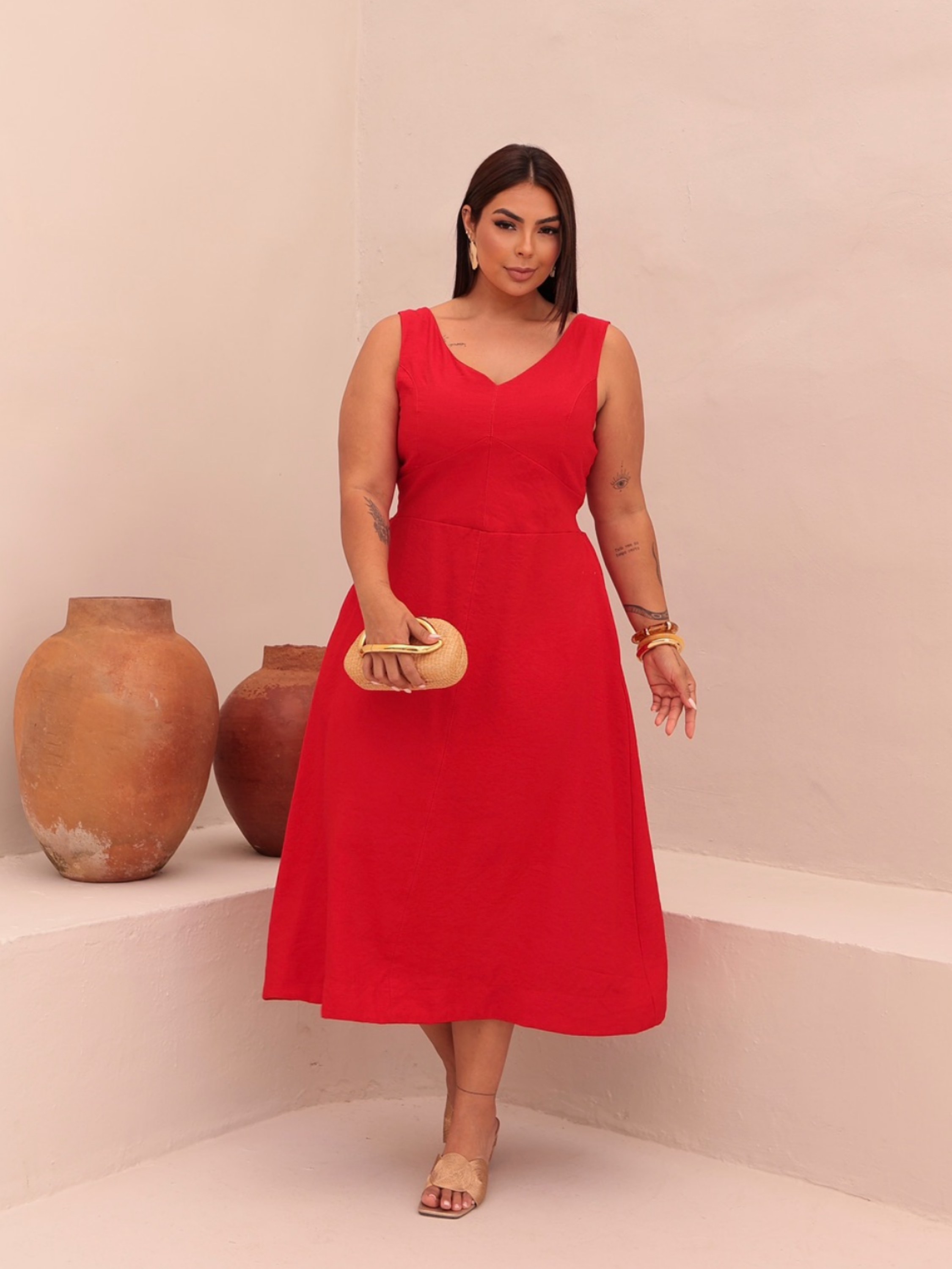 Vestido Carla Plus Size