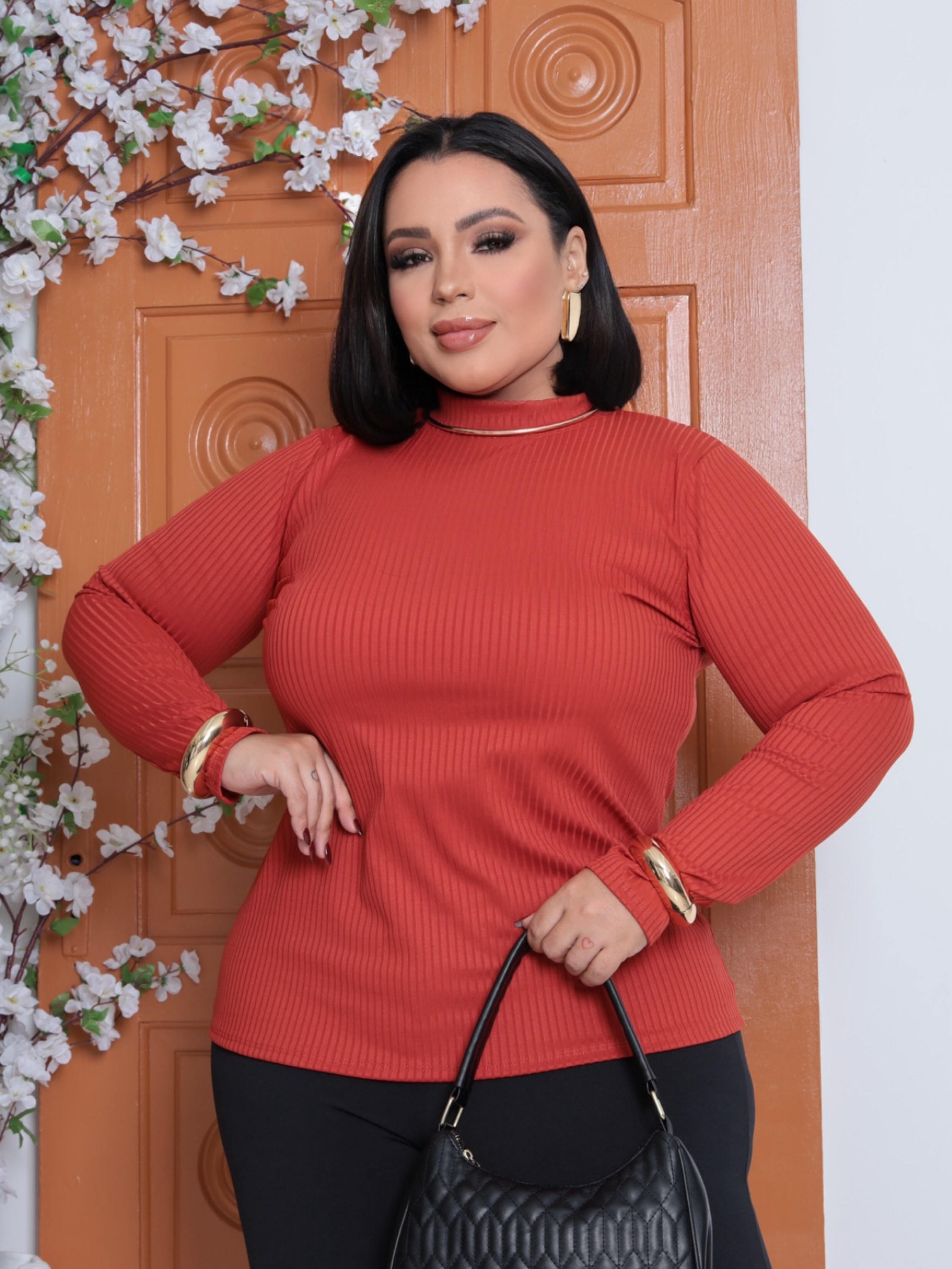 Blusa cacharrel Plus Size