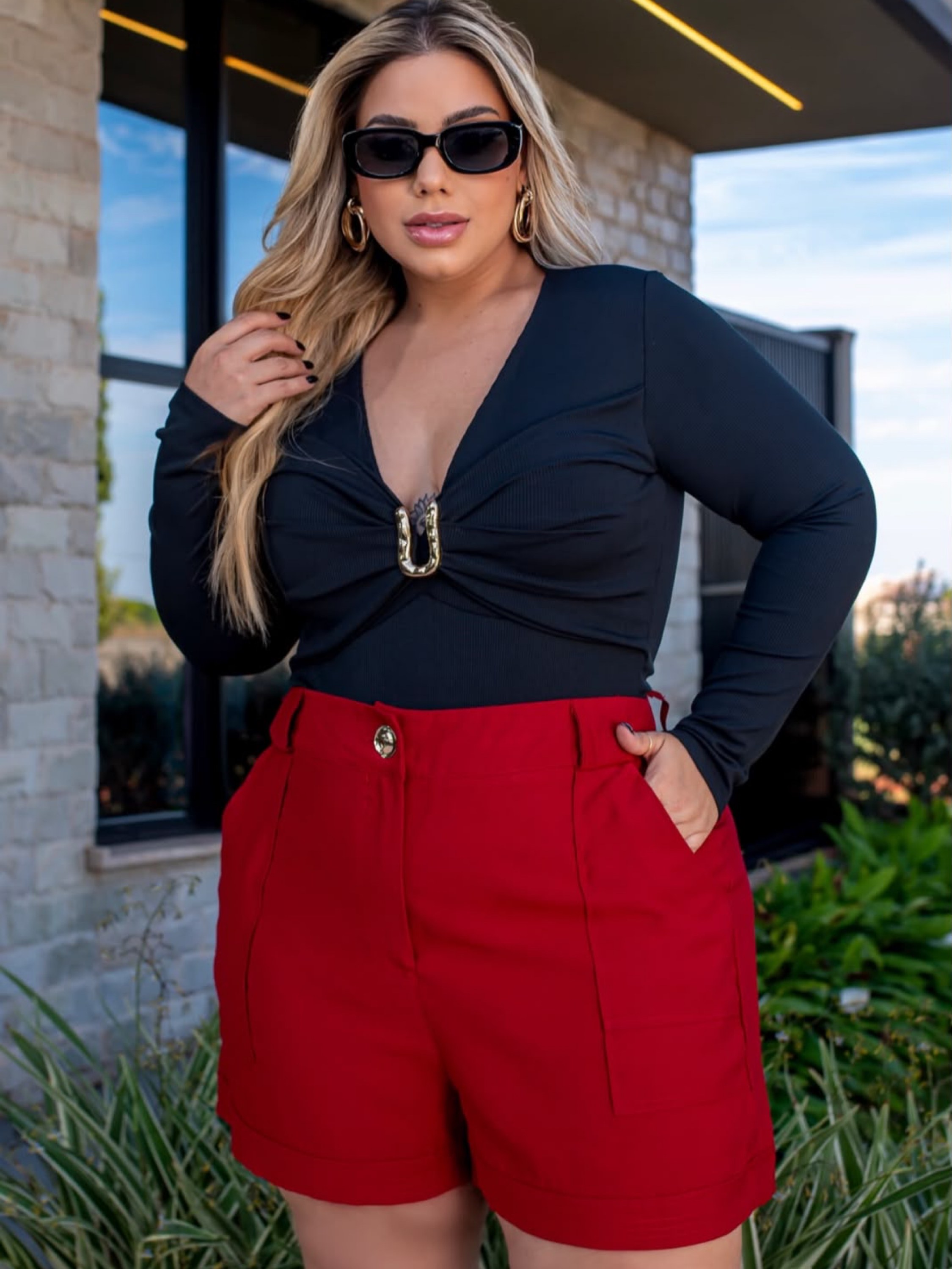 Shorts Adriele Plus Size