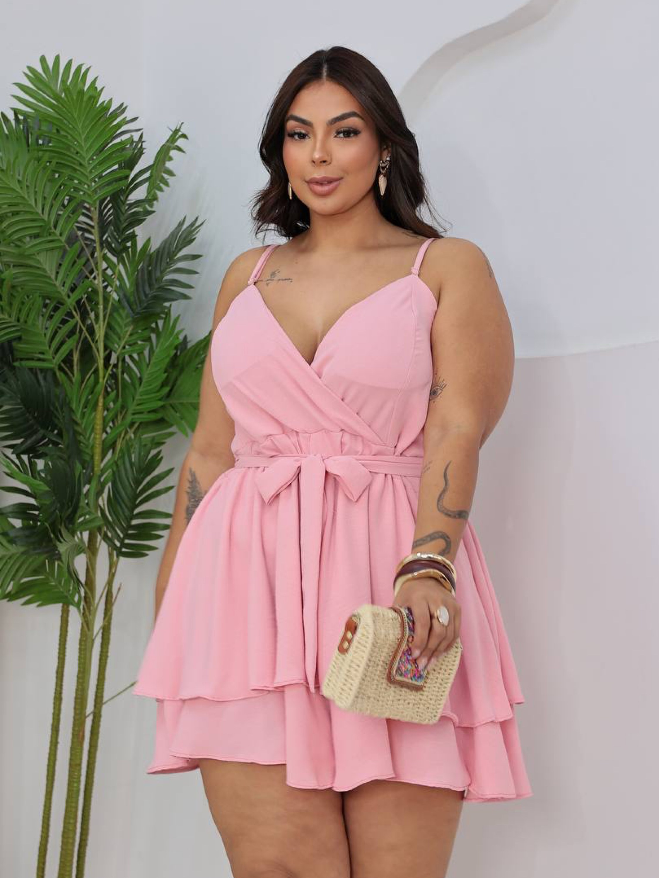 Macaquinho Janaína Plus Size