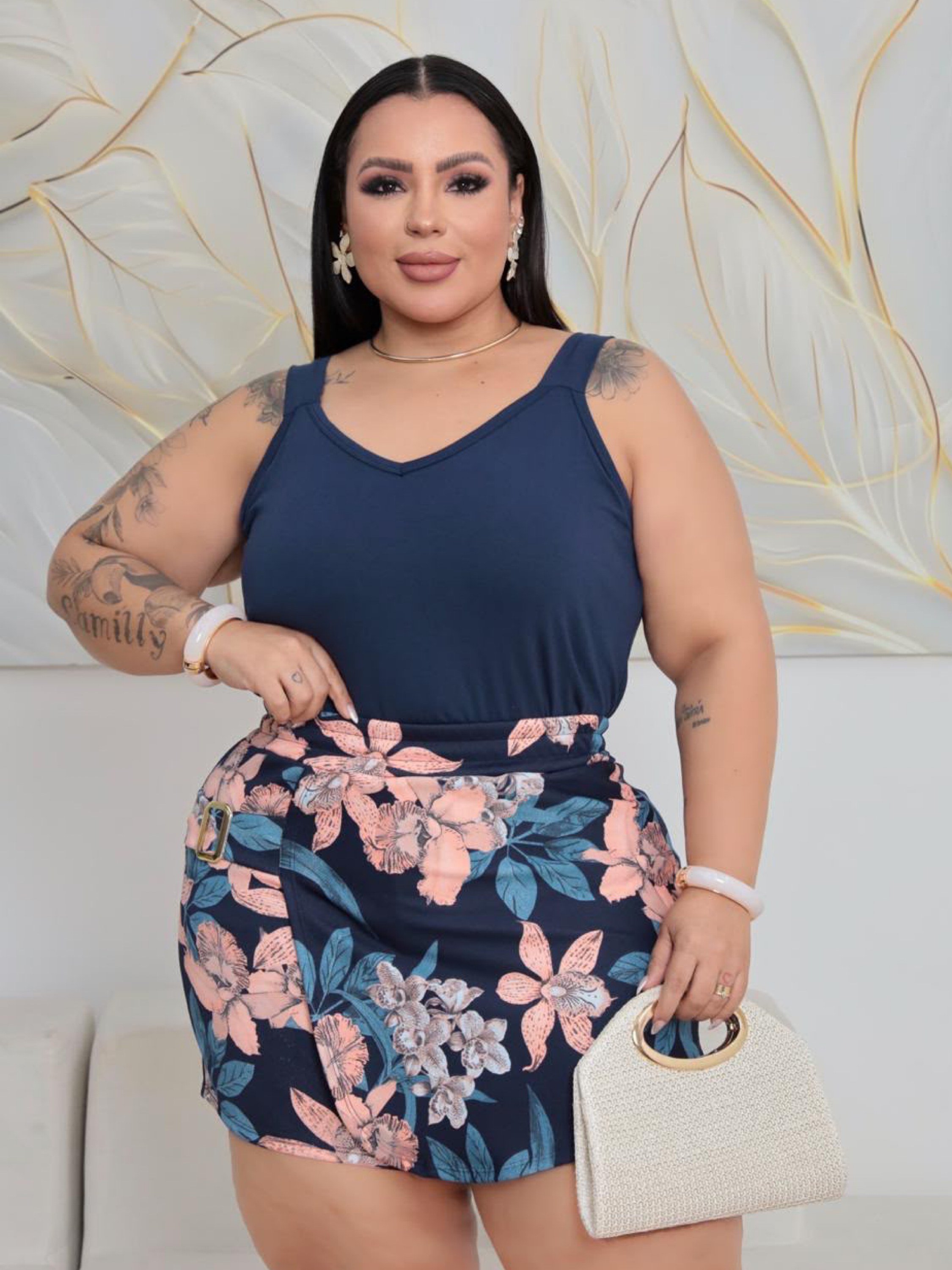 Shorts saia Sam Plus Size